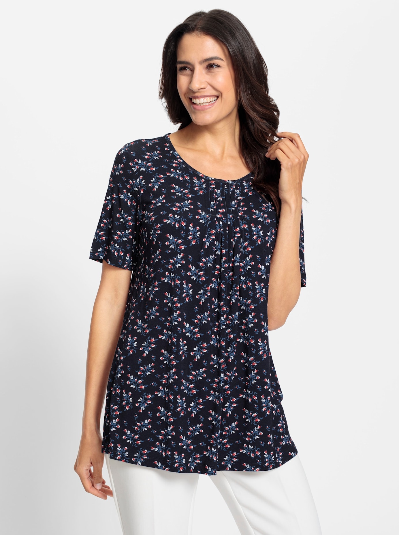 Inspirationen Print-Shirt »Tunikashirt«, (1 tlg.)