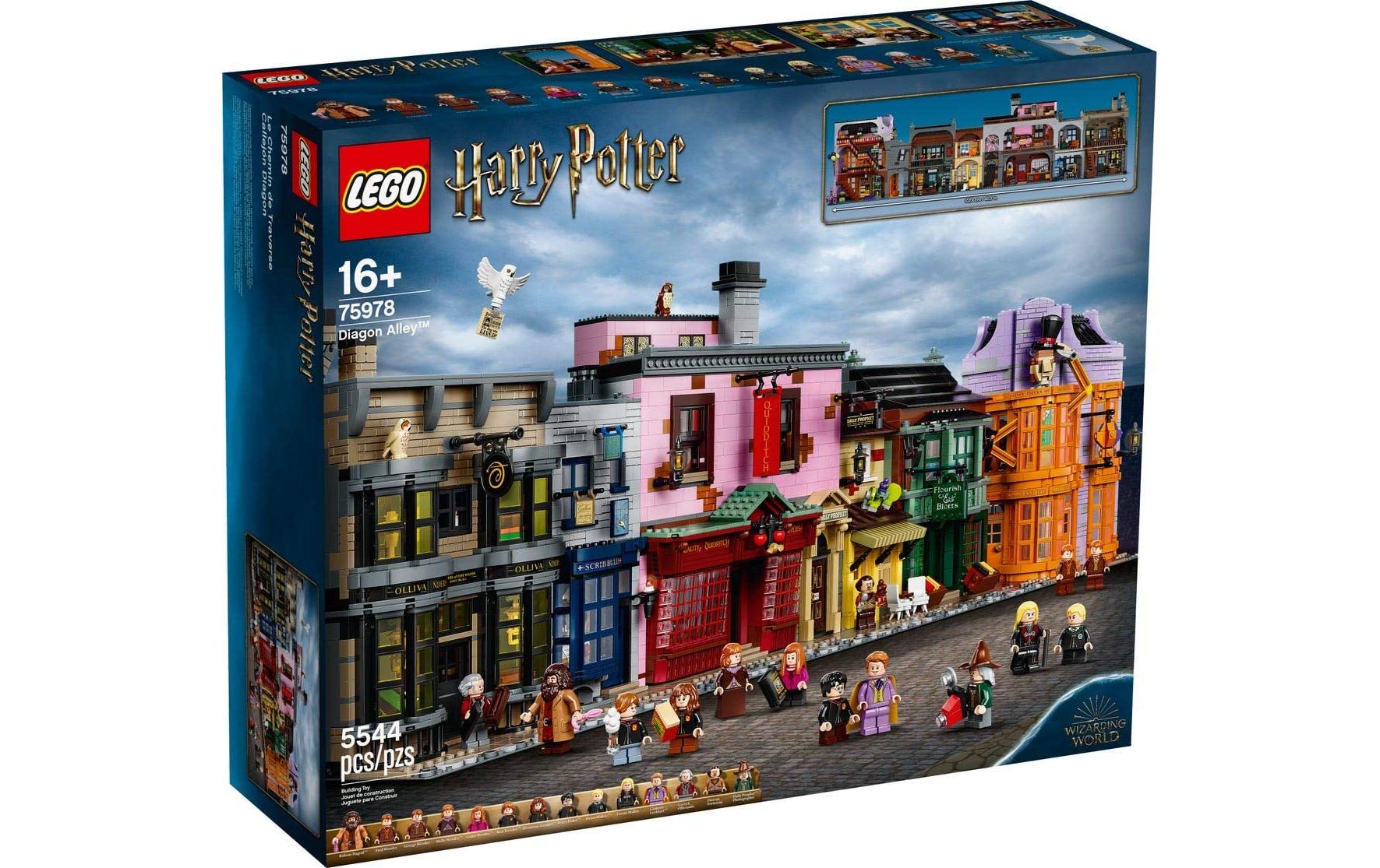 Spielbausteine »Harry Potter Winkelgasse«, (5544 St.)