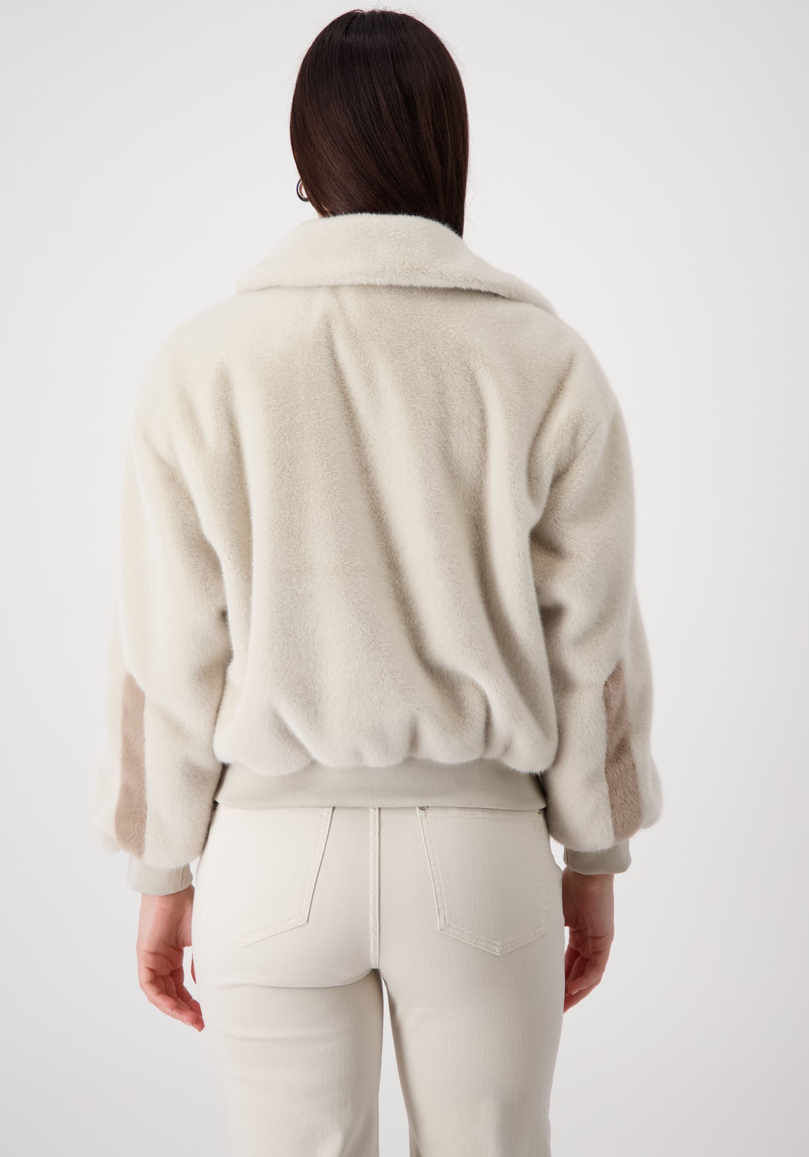 Monari Outdoorjacke, aus Fake Fur