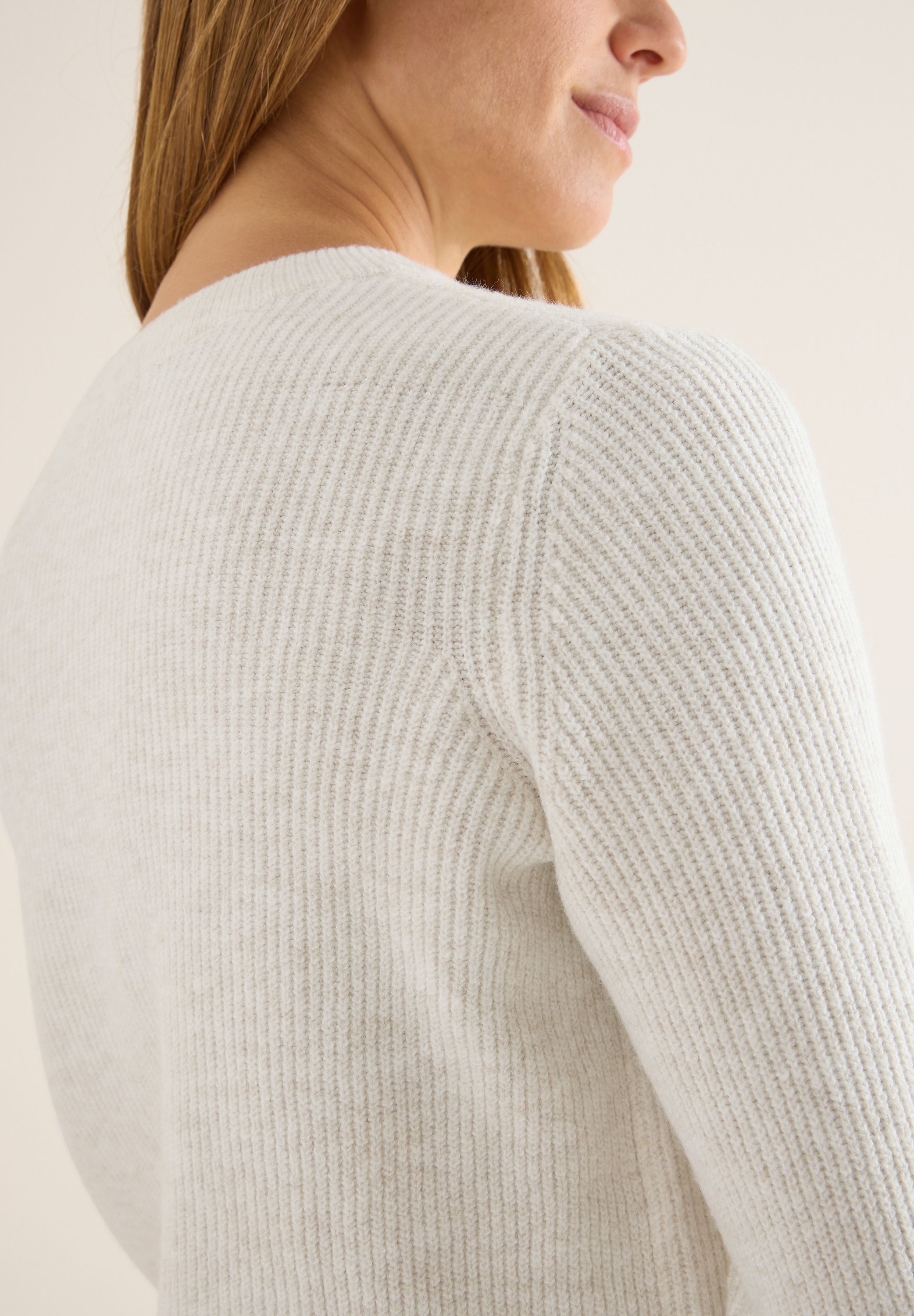 Cecil Strickpullover mit Strukturdetails
