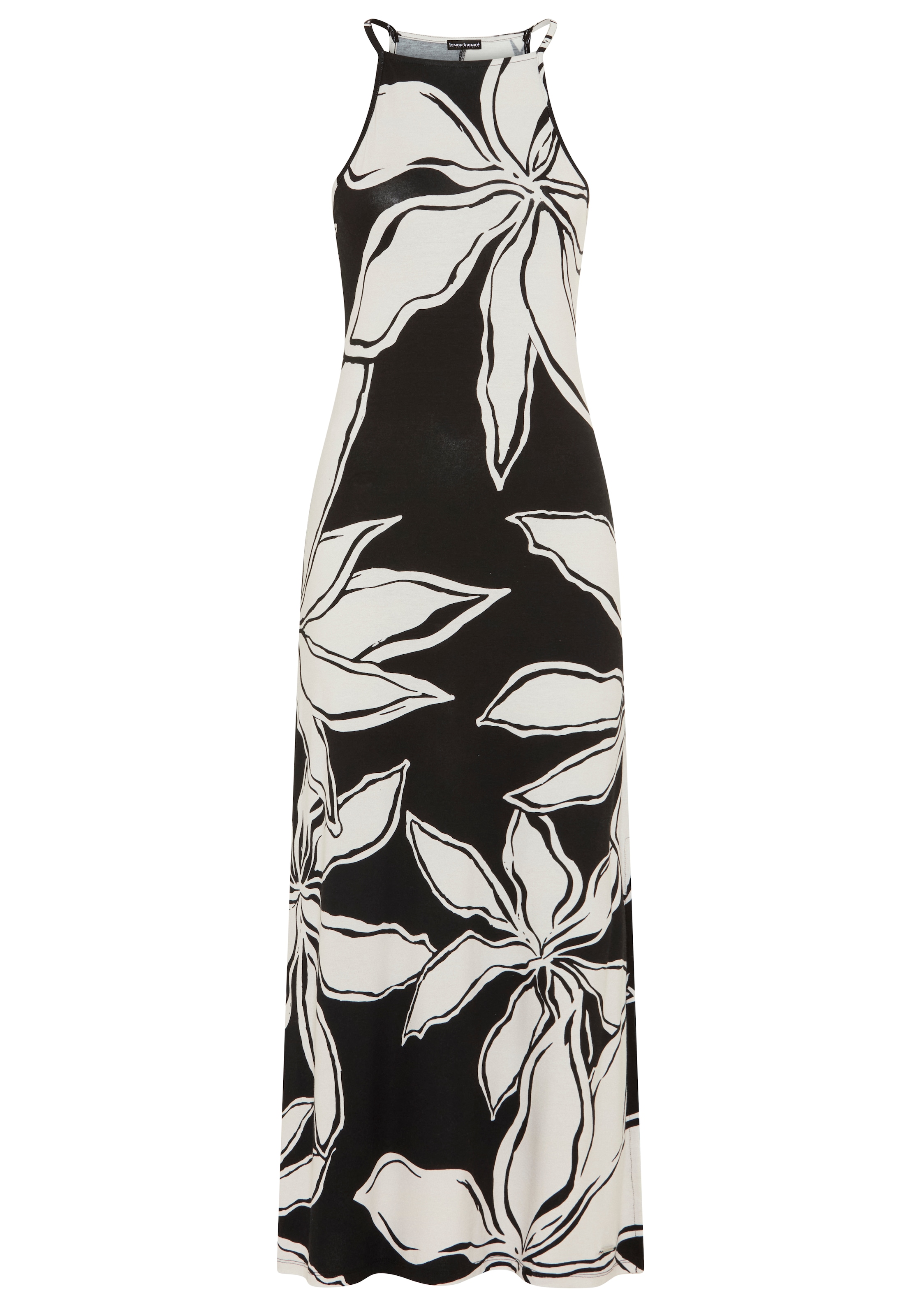 Bruno Banani Sommerkleid knöchelfrei, floraler Print, aus Jersey