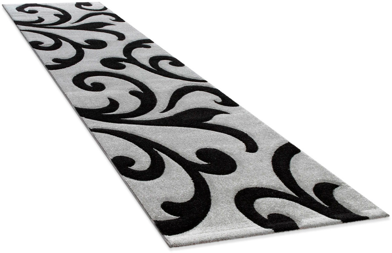 Image of Paco Home Läufer »Diamond 761«, rechteckig, 18 mm Höhe, Teppich-Läufer, Kurzflor, gewebt, 3D-Design, mit Ornamenten, ideal im Flur & Schlafzimmer bei Ackermann Versand Schweiz