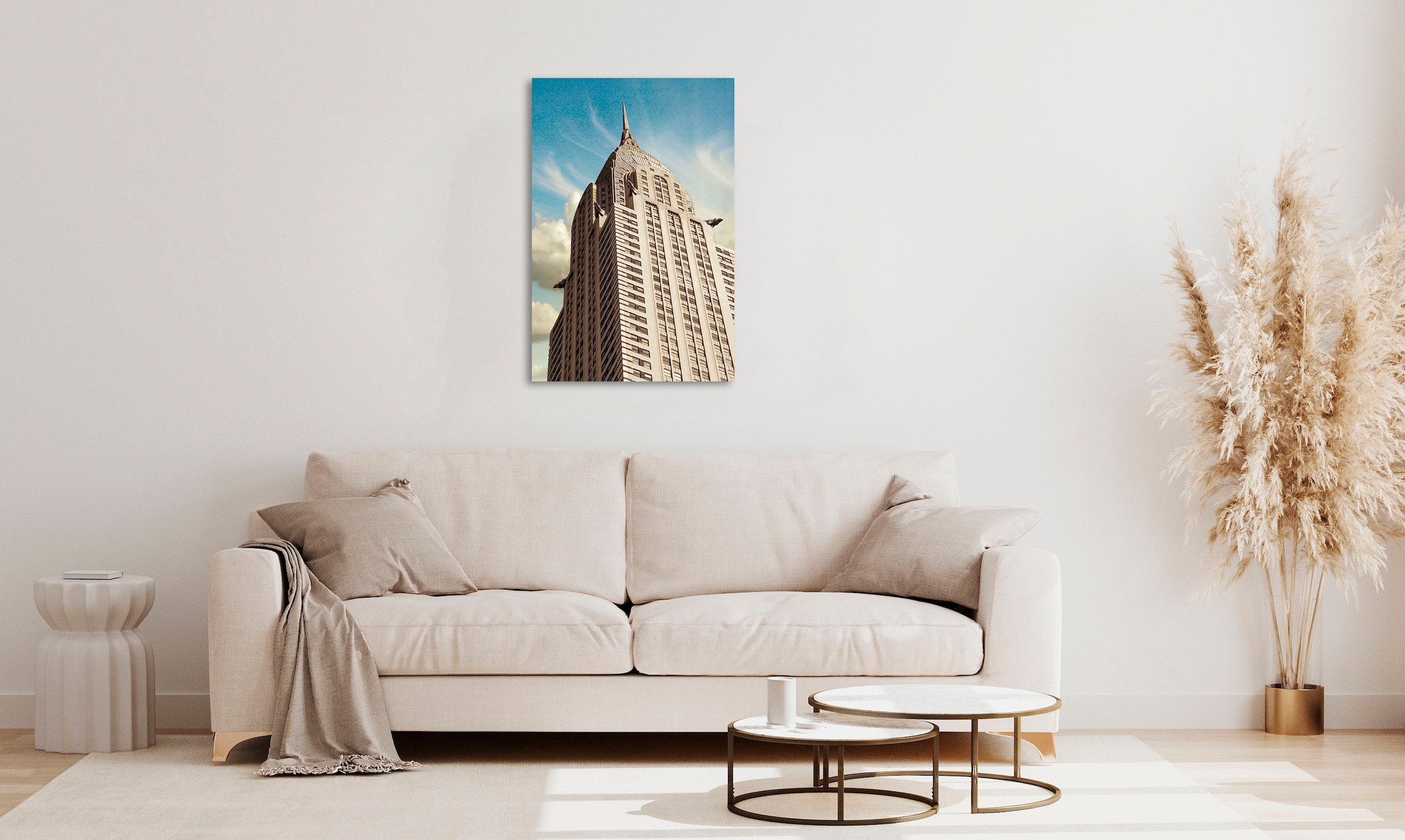 Image of queence Acrylglasbild "Elard" Amerika Bilder von Amerika Foto Stadt 1 Stk. tlg. Fine Art-Print in Galeriequalität