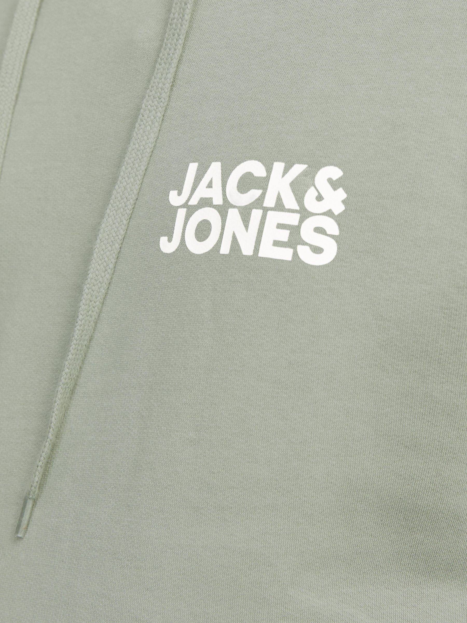 Jack & Jones Kapuzensweatshirt »JJECORP LOGO SWEAT HOOD NOOS«, mit Logo Print