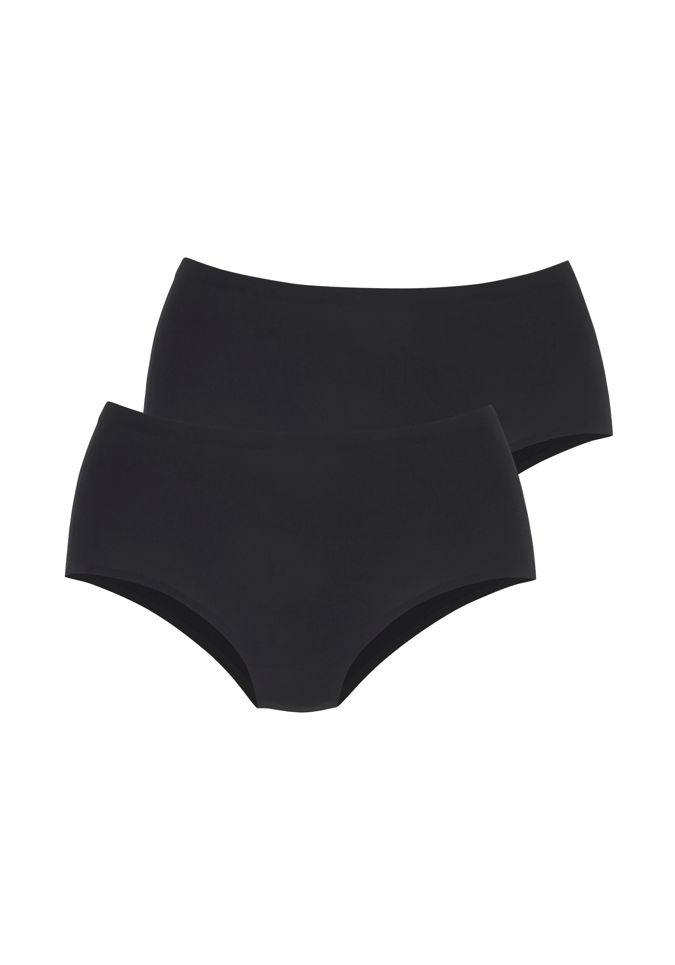 LASCANA Taillenslip »Superstretch« 2er-Pack,  nahtlose Verarbeitung, leichte Mikrofaserqualität