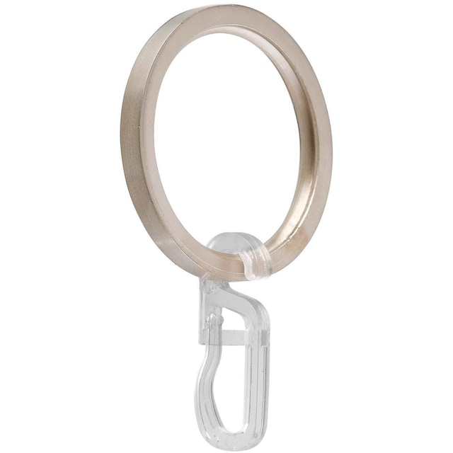 GARESA Gardinenring »Ring mit Haken«, (20 St.), für Durchmesser bis 20mm,  Aluminium, einfache Montage günstig kaufen