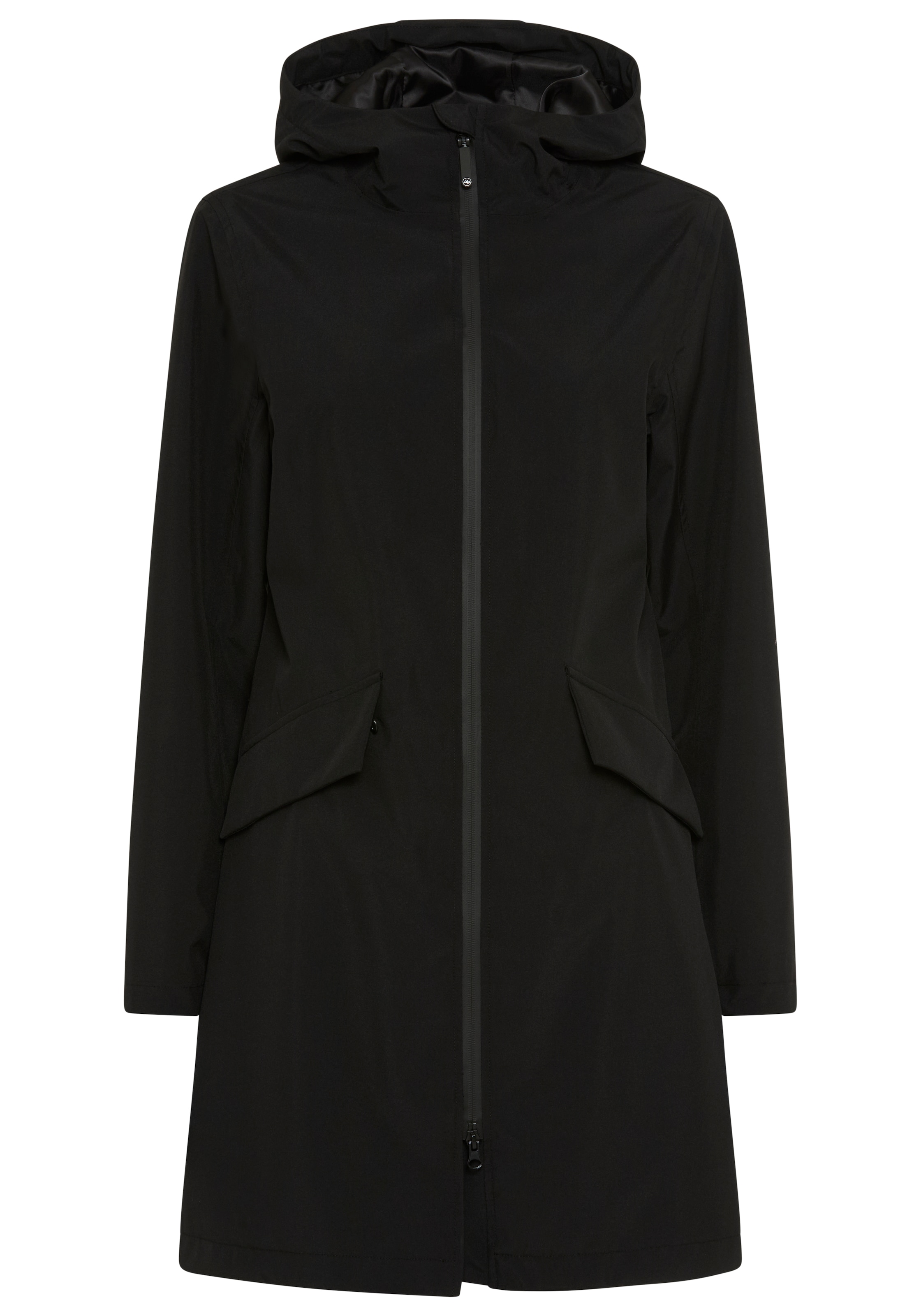Polarino Veste fonctionnelle avec capuche léger & flexible, adapté à la pluie, imperméable, respirant