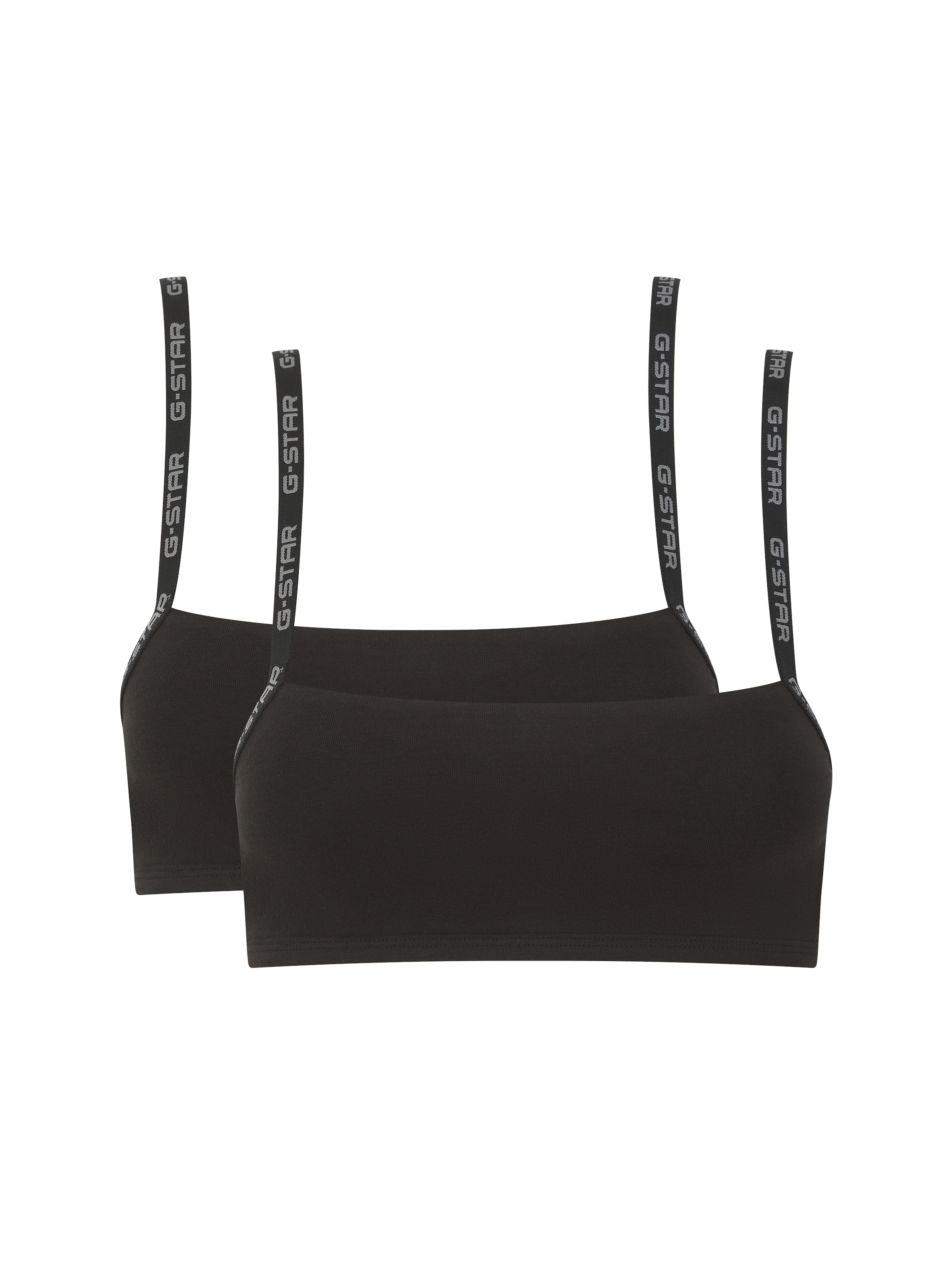 Image of G-STAR Bralette "TANZANITE, 2 PACK STRAPPY BRALETTE" Packung, 2 Stk. mit verstellbaren Trägern