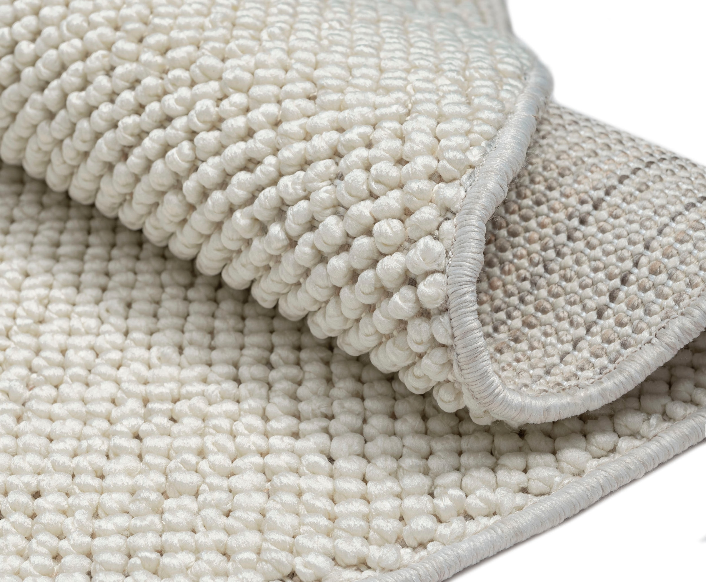my home Teppich »Vals«, rund, 7 mm Höhe, Uni Farben, meliert, Sisal-Optik, auch in rechteckig erhältlich