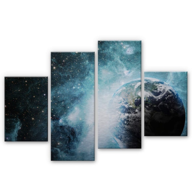 Wall-Art Mehrteilige Bilder »Universum In einer fernen Galaxie«, (Set, 4 St.)  kaufen