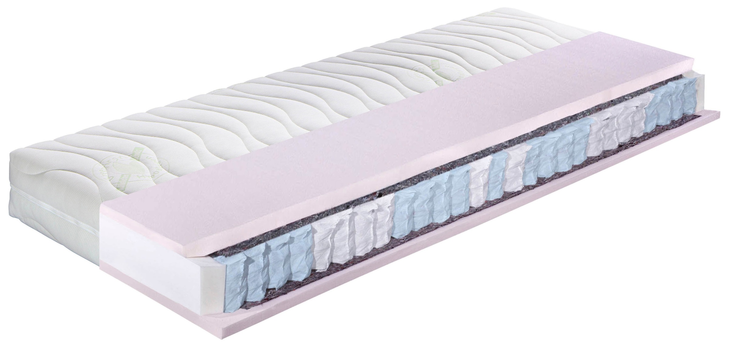 Image of my home Taschenfederkernmatratze »Diamond Greenfirst Smart«, 20 cm cm hoch, 400 Federn, (1 St.) bei Ackermann Versand Schweiz