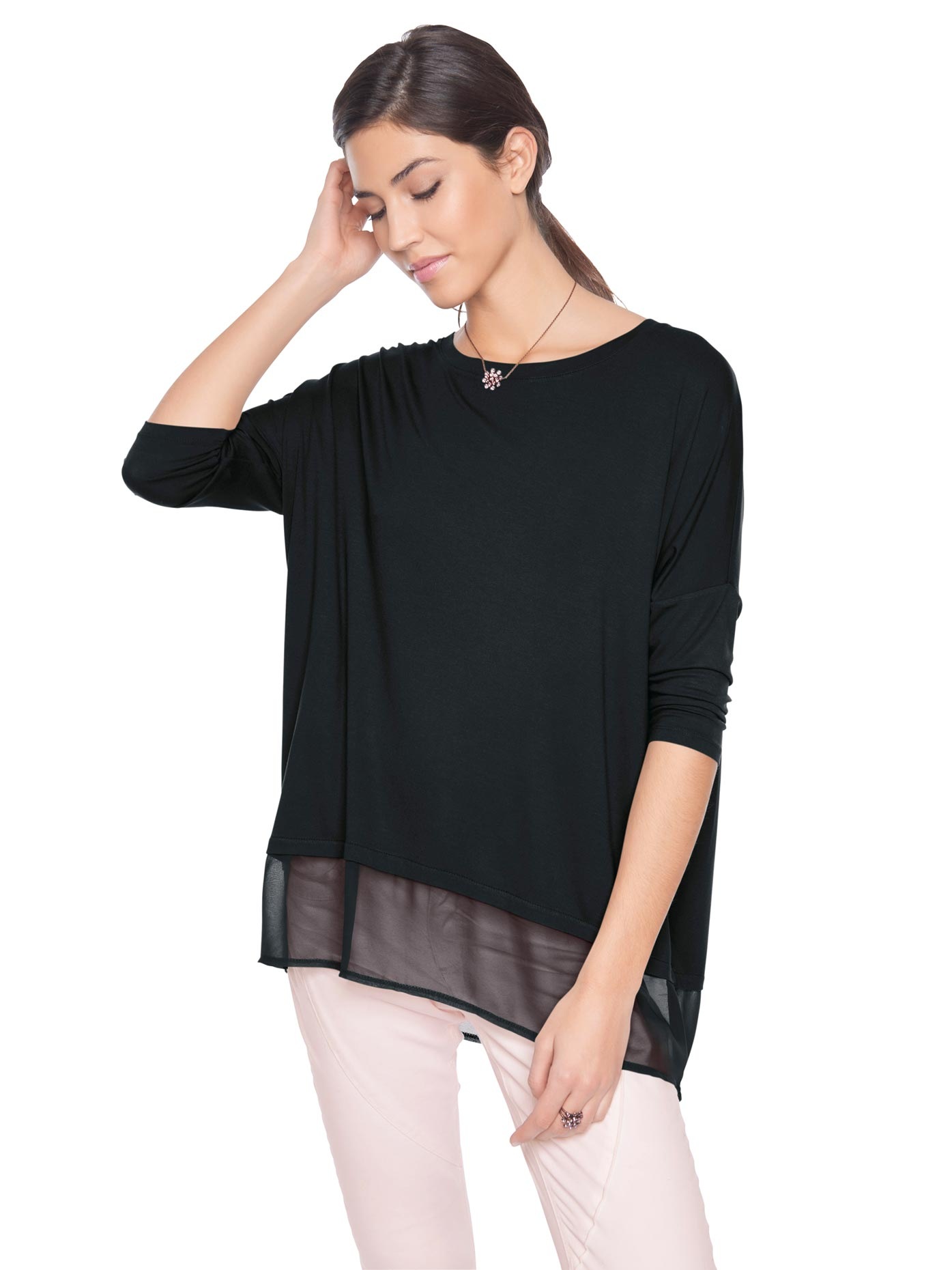 Image of LINEA TESINI by Heine Oversize-Shirt »Oversized Shirt«, (1 tlg.) bei Ackermann Versand Schweiz