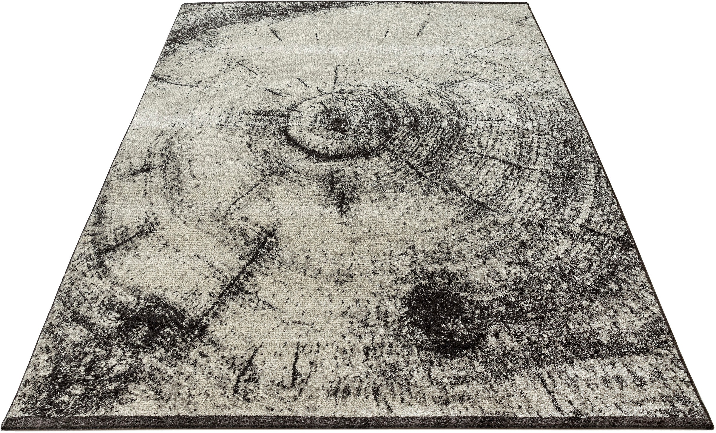 Image of Bruno Banani Teppich »Austin«, rechteckig, 14 mm Höhe, Baumstamm-Design, Kurzflor, gekettelt, idealer Teppich für Wohnzimmer & Schlafzimmer bei Ackermann Versand Schweiz