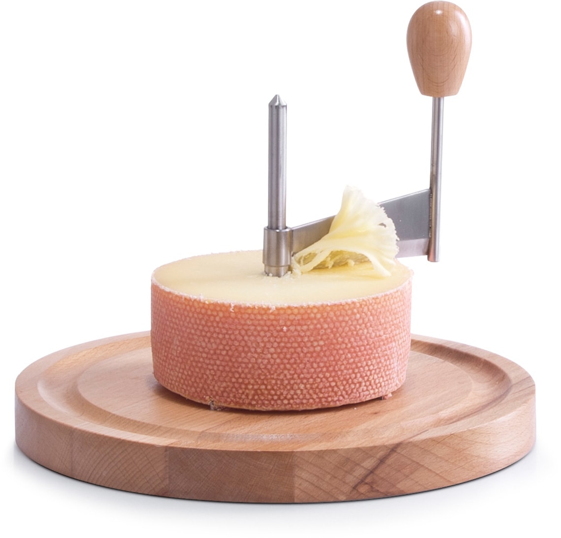 Image of Zeller Present Käsebrett Klinge hobelt hauchdünne Röschen