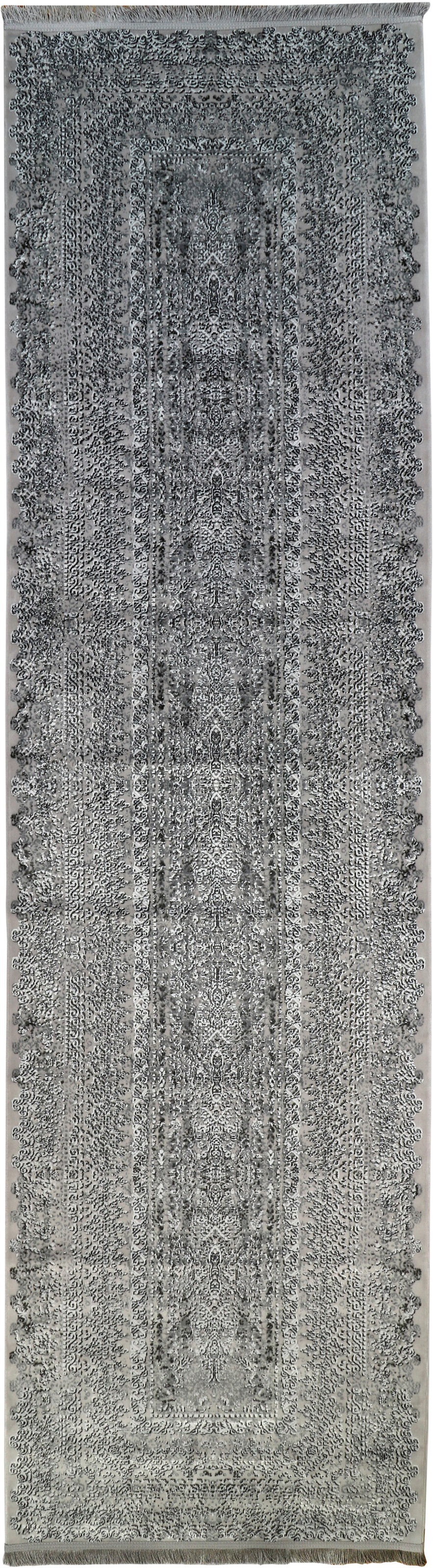 Image of RESITAL The Voice of Carpet Läufer »LUCCA 6020«, rechteckig, 5 mm Höhe, Teppich-Läufer, gewebt, leichter Glanz durch Viskose, mit Fransen, ideal im Flur & Schlafzimmer bei Ackermann Versand Schweiz