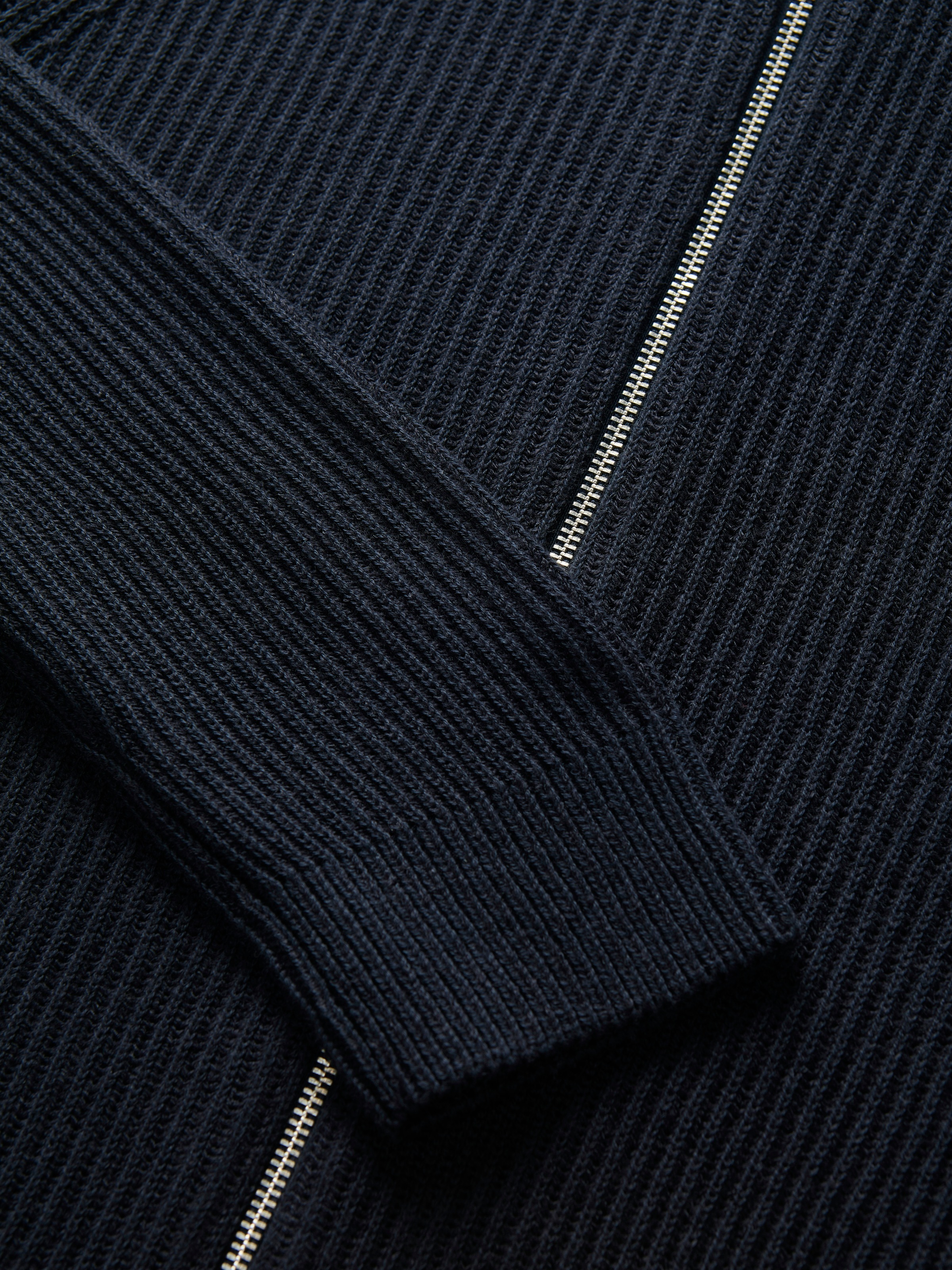 Jack & Jones Strickjacke »JJPANNEL KNIT ZIP CARDIGAN AW25«