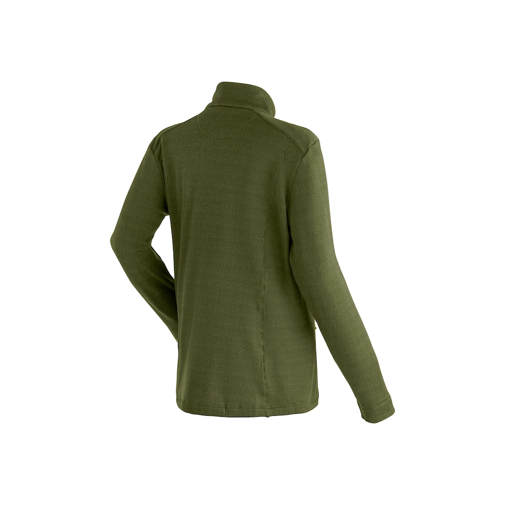 Maier Sports Funktionsshirt »Tival W«, Midlayer-Jacke für Damen, ideal für Outdoor-Aktivitäten