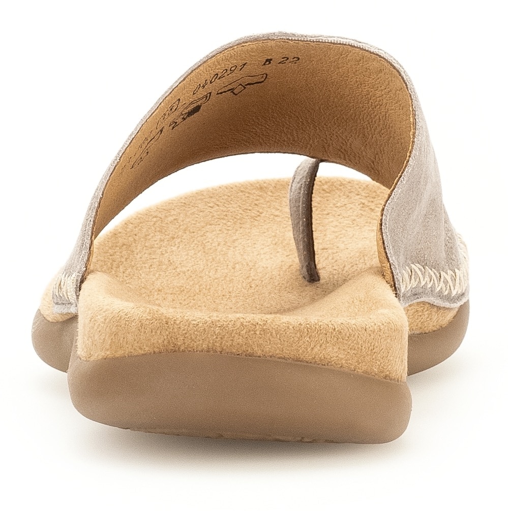 Gabor Dianette  , Keilabsatz, Sommerschuh, Bequemschuh mit Zehenring