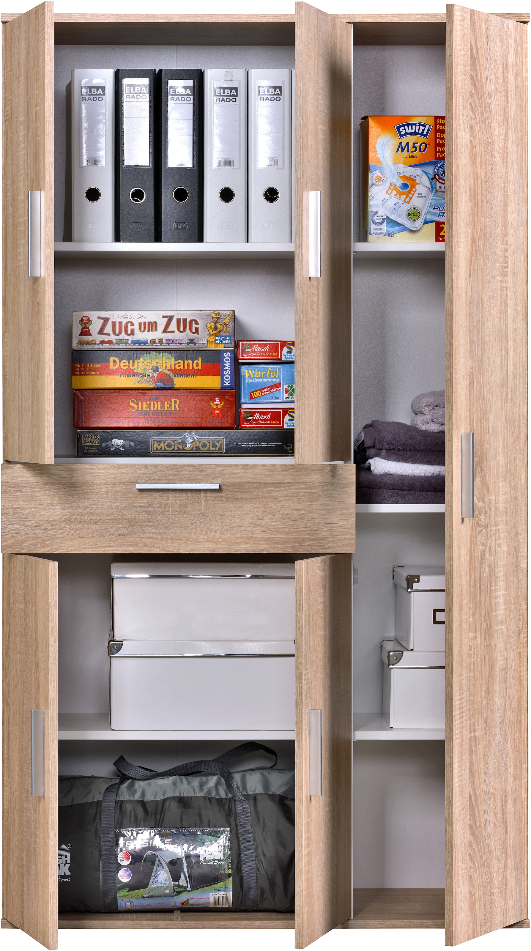 Procontour Armoire multi-usages »Clara« hauteur 167 cm, avec étagères réglables en hauteur