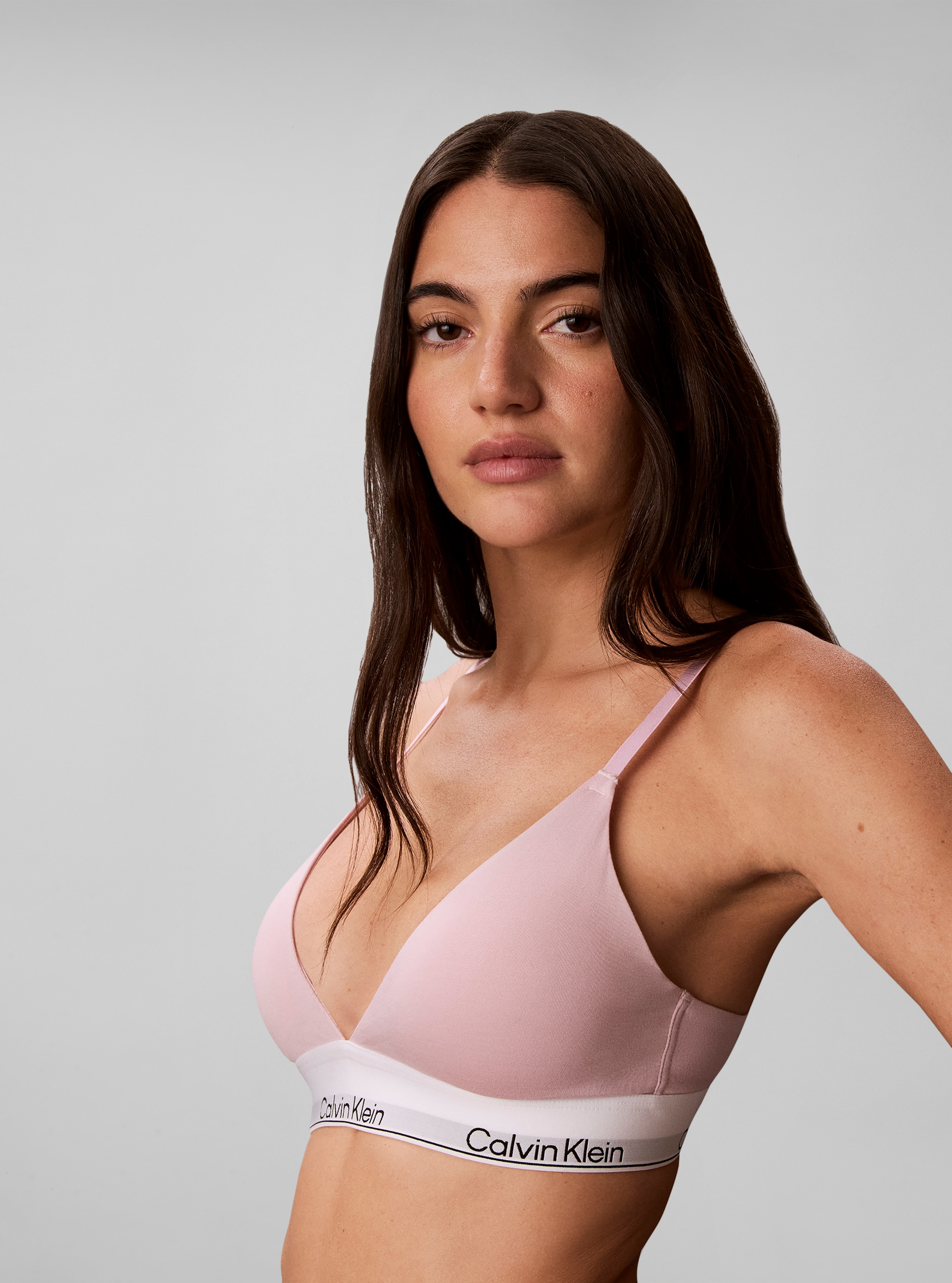 Calvin Klein Underwear Triangel-BH »LIGHTLY LINED TRIANGLE« Mit elastischem Saum