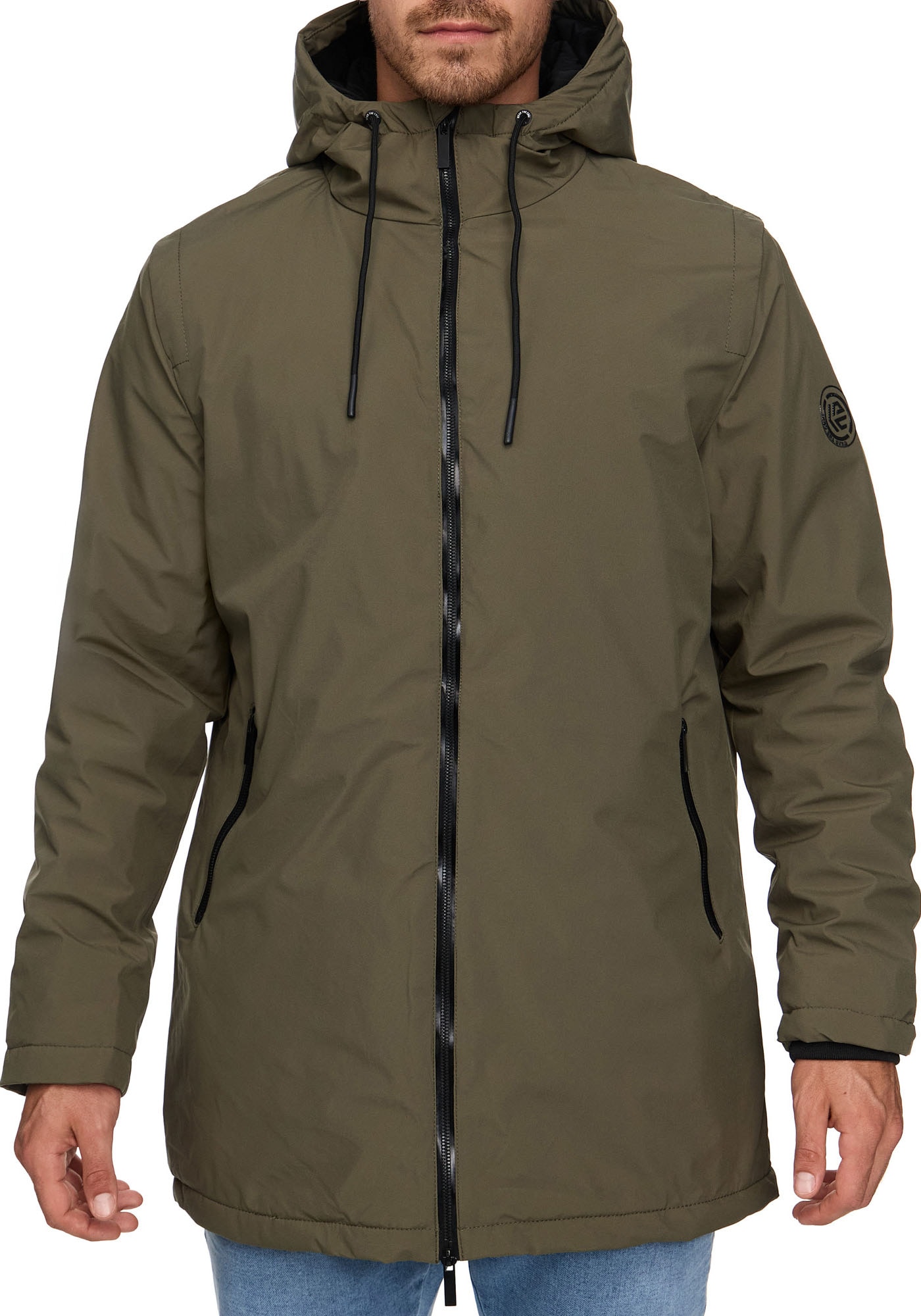 Image of Indicode Langjacke "INChanto" mit Kapuze