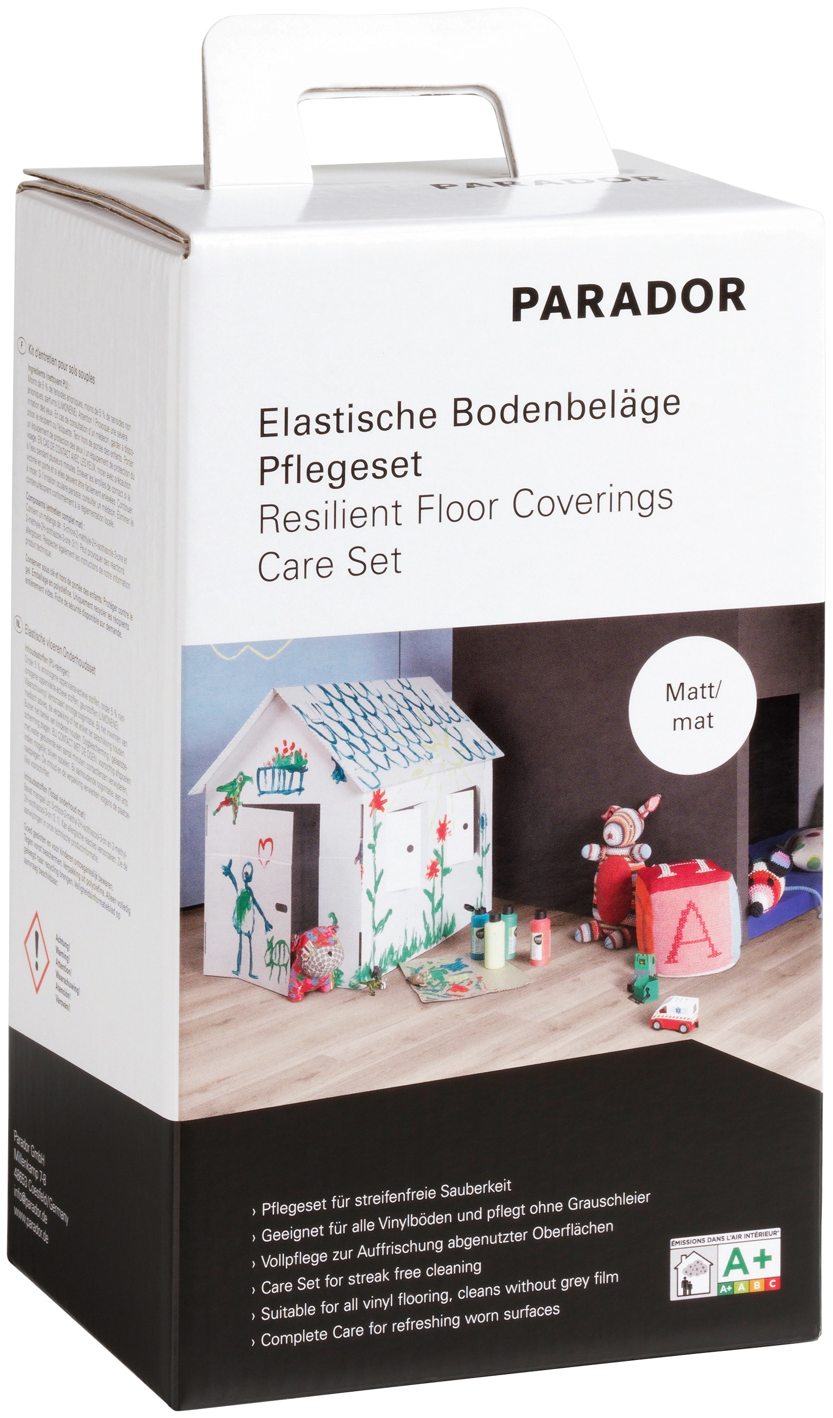 Image of PARADOR Bodenpflegemittel, (Set), für elastische Bodenbeläge, matt bei Ackermann Versand Schweiz