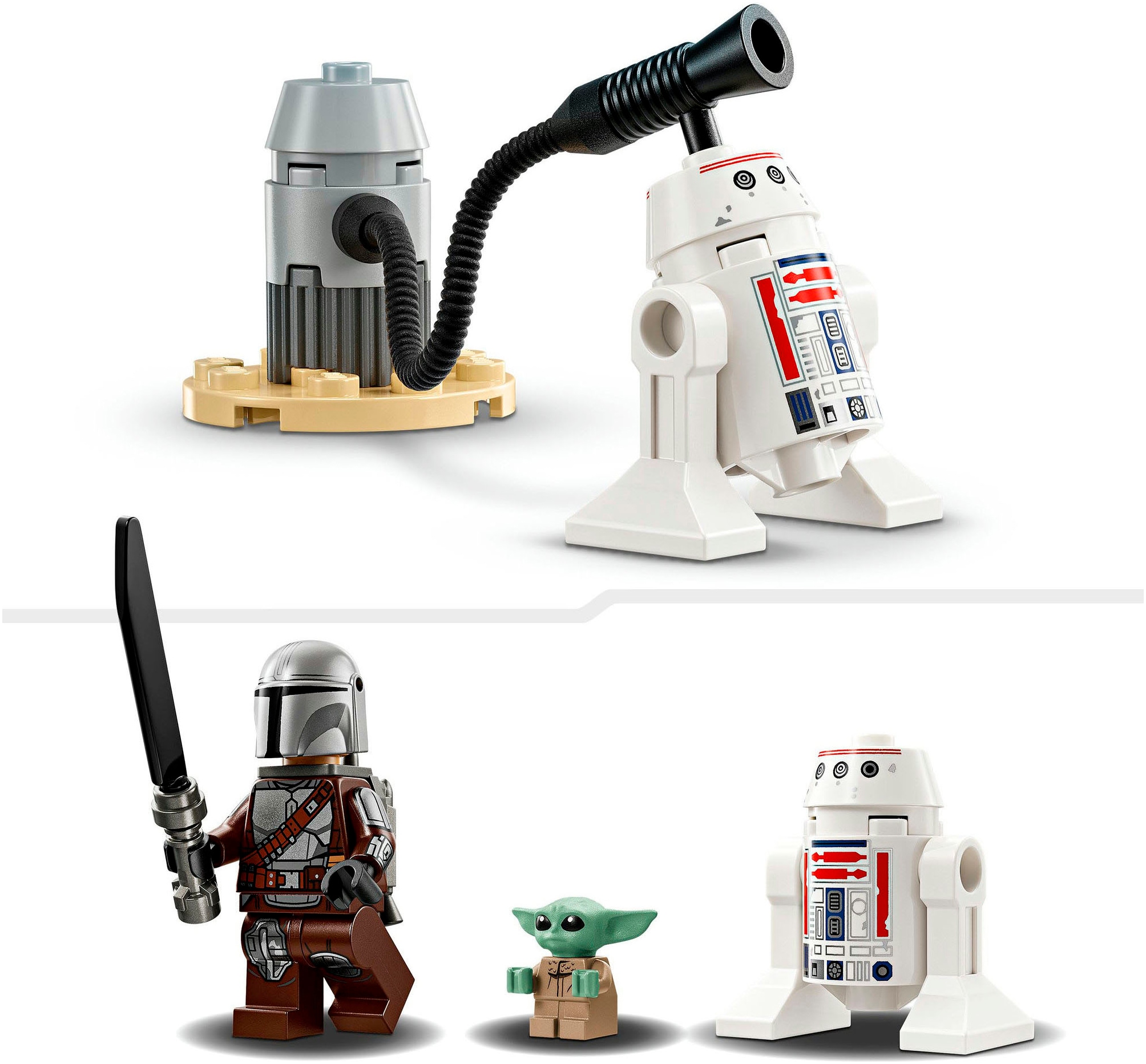 LEGO® Pions de construction »Mandos und Grogus N-1 Starfighter™ (75410), LEGO Star Wars« Made in Europe