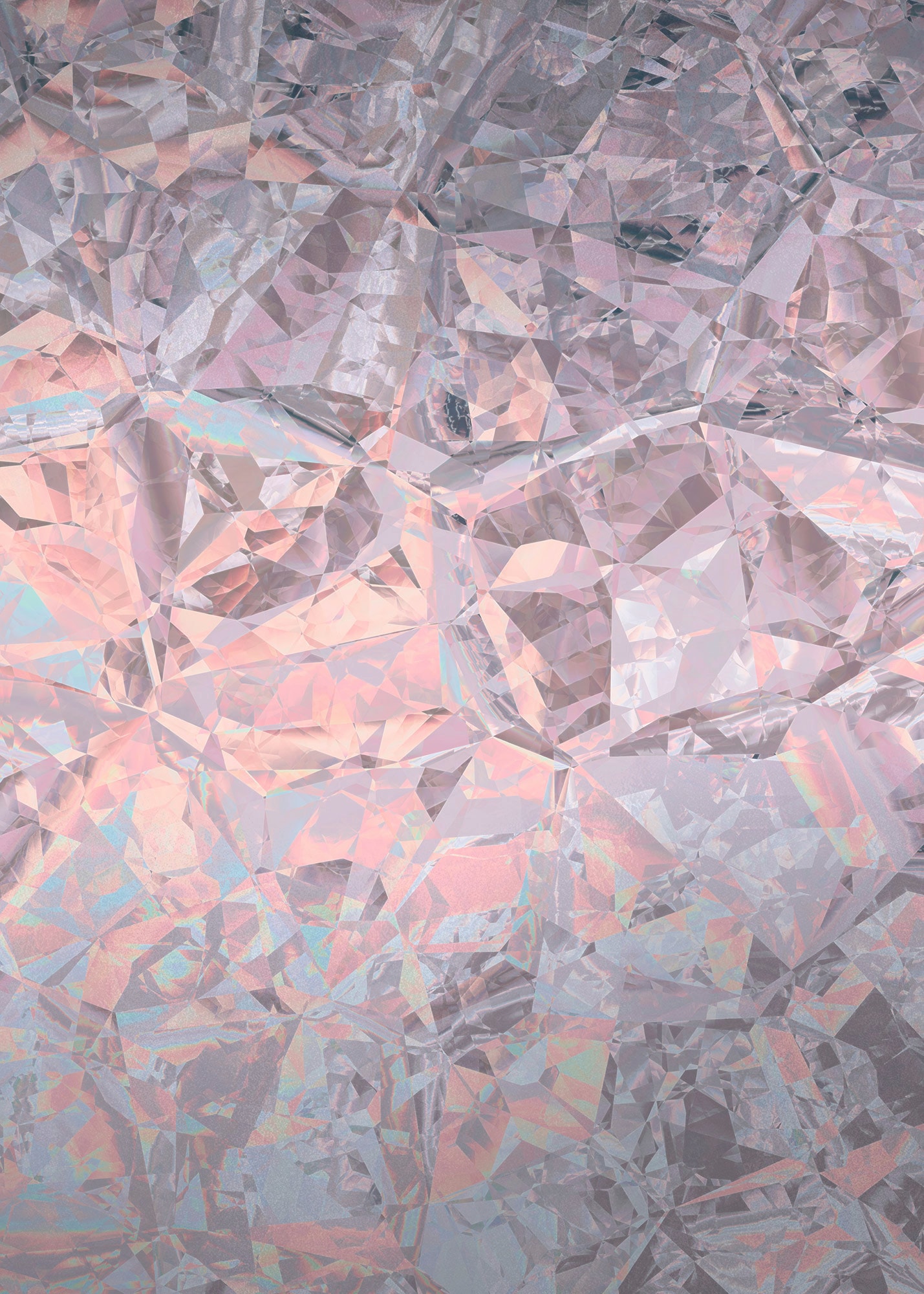 Image of Komar Vliestapete "Digitaldruck Vlies - Crystals - Grösse 200 x 280 cm" bedruckt glatt Wohnzimmer, Schlafzimmer
