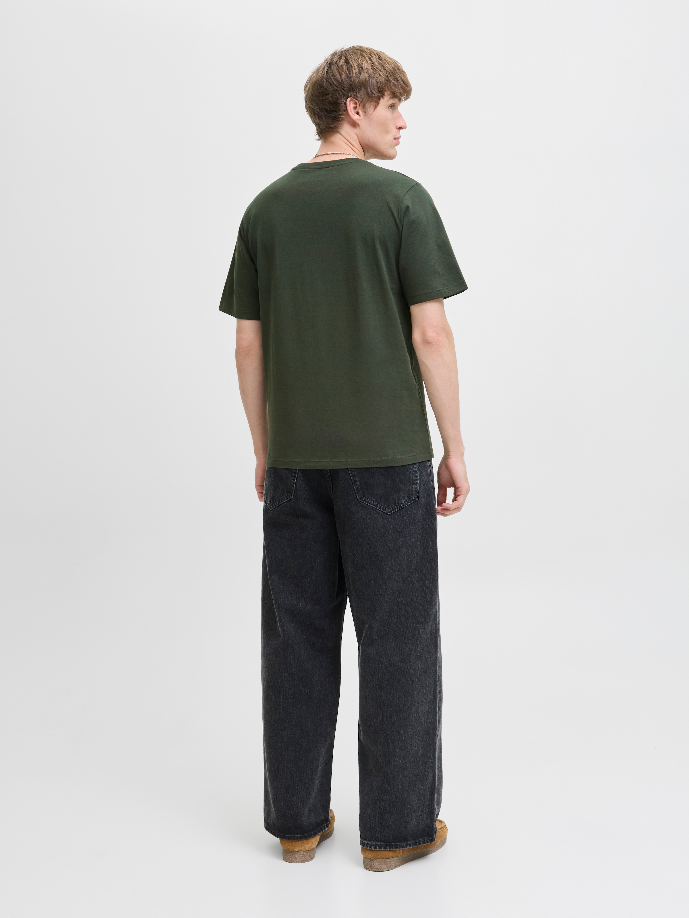 Jack & Jones Rundhalsshirt »JJEORGANIC BASIC TEE SS O-NECK NOOS«, mit Rundhalsausschnitt
