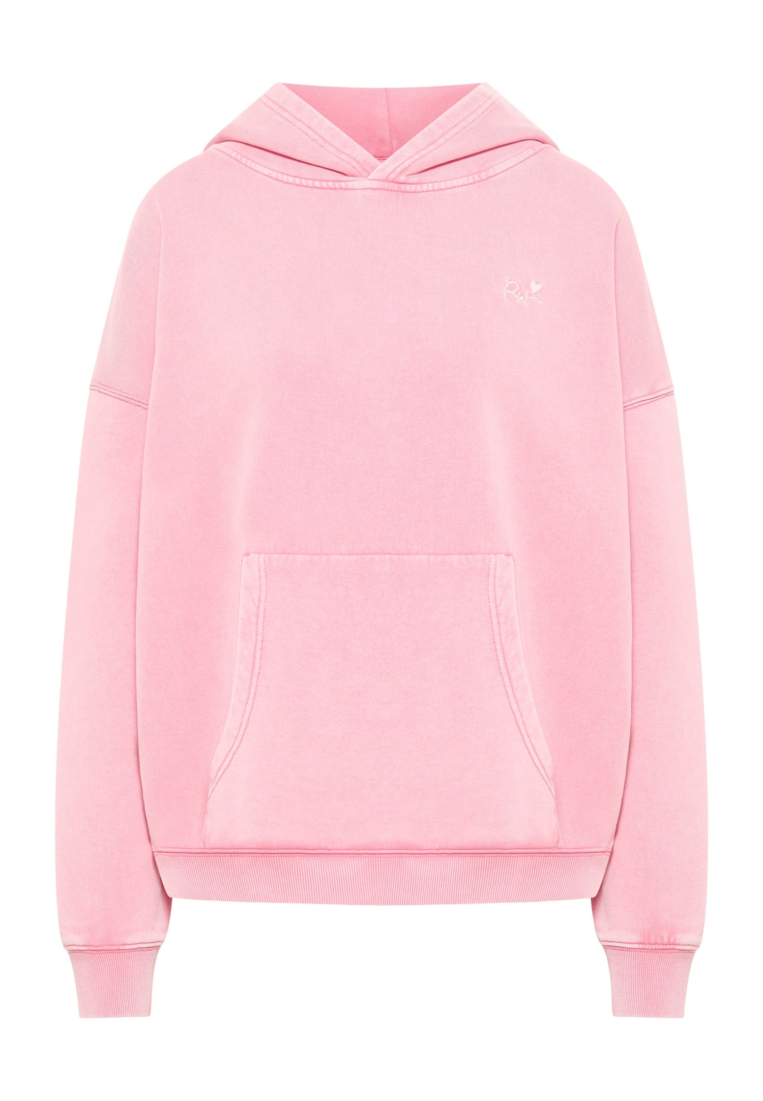 Ragwear Sweat à capuche »GERMMA PP«, Oversized mit Kängurutasche, Kapuze und Herz-Rückenprint
