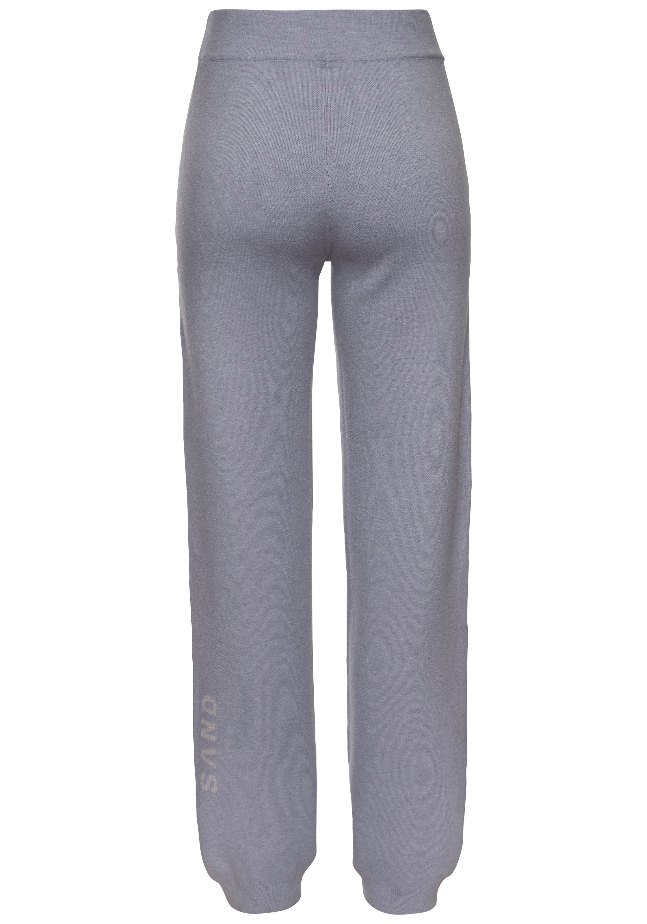 Elbsand Strickhose, mit eingestricktem Logo, aus hochwertigen Feinstrick, Loungewear