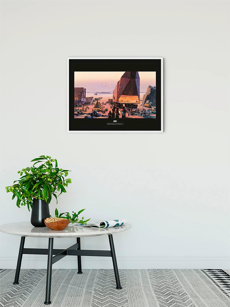 Komar Bild »Star Wars Classic RMQ Java Market«, Star Wars, (1 St.), Wandbild zur Dekoration im Kinderzimmer - ohne Rahmen