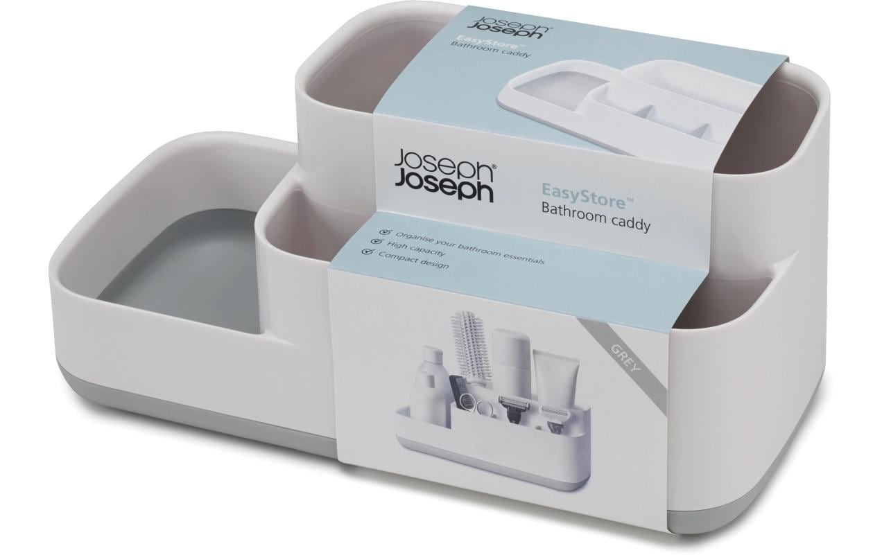 Joseph Joseph Organisateur de salle de bain »EasyStore« Badezimmer-Caddy, weiss/grau