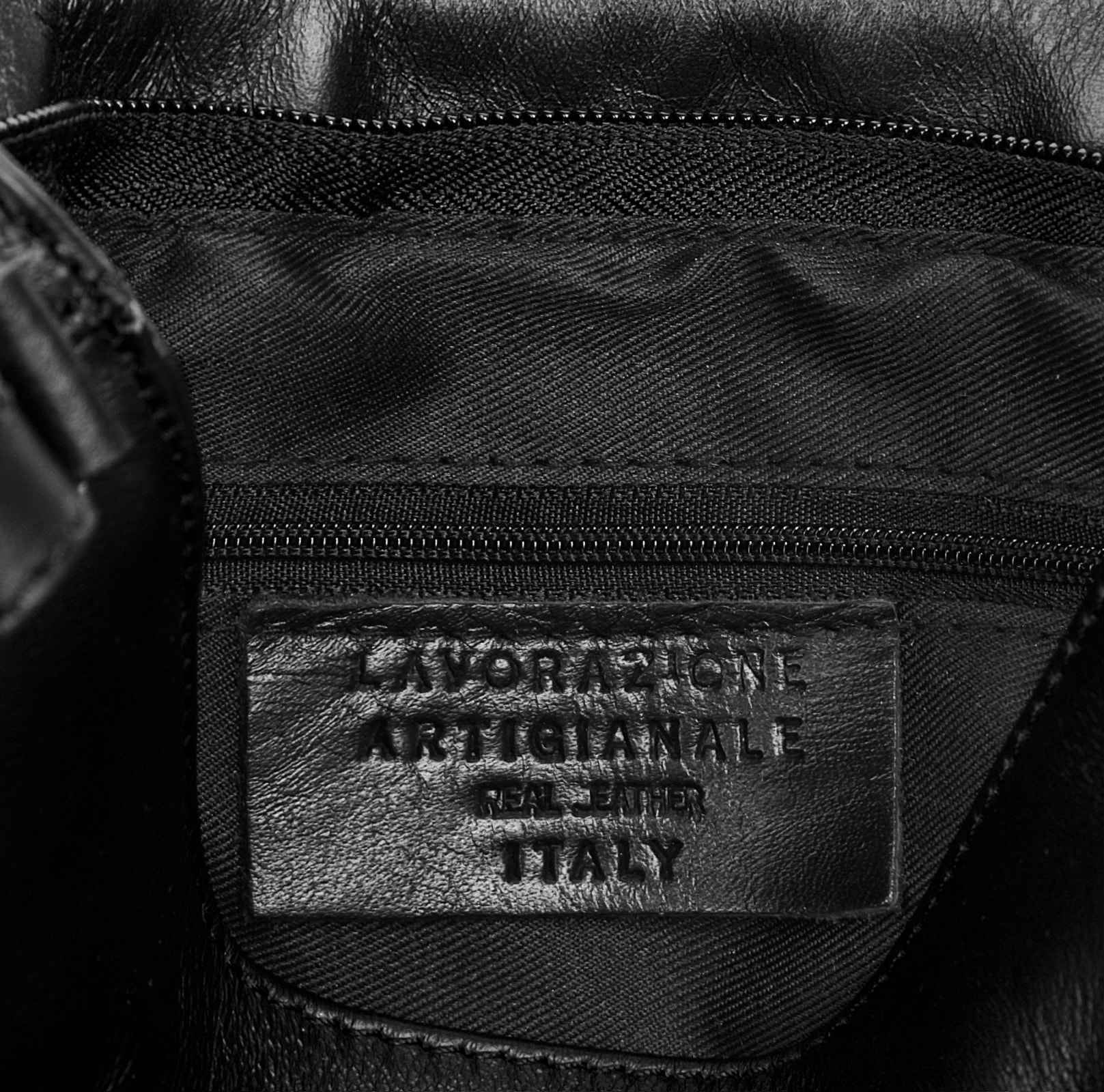 Samantha Look Umhängetasche, echt Leder, Made in Italy