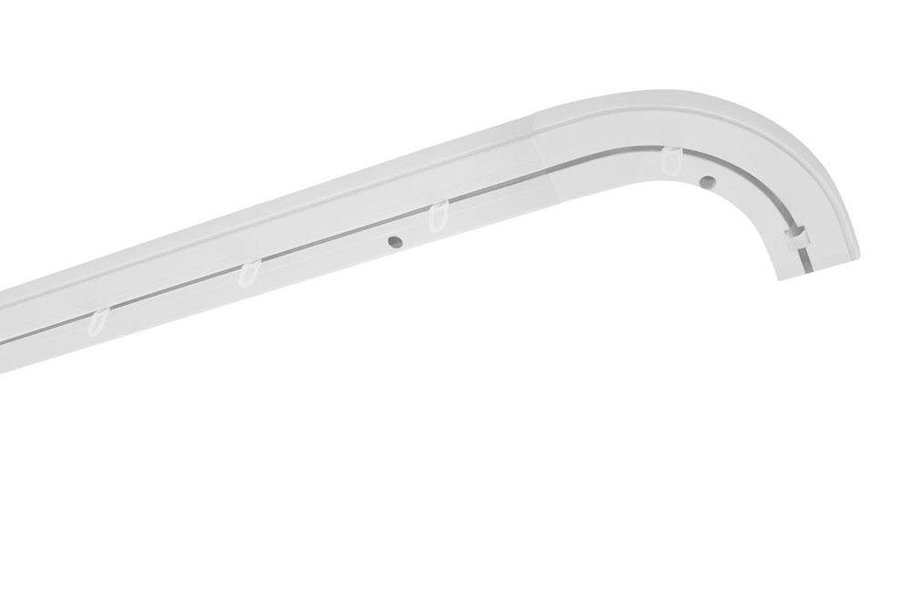 Image of Good Life Gardinenschiene »Vorhang-Schiene SAM 1-Lauf, Rundbogen links + rechts«, 1 läufig-läufig, Wunschmasslänge bei Ackermann Versand Schweiz