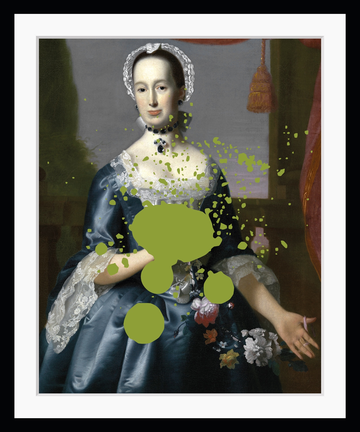 Image of queence Bild "Bellatrix" Bilder von Frauen Frau Gemälde Historische Persönlichkeiten Kunst HD Premium Poster-Druck inkl. Holzrahmen