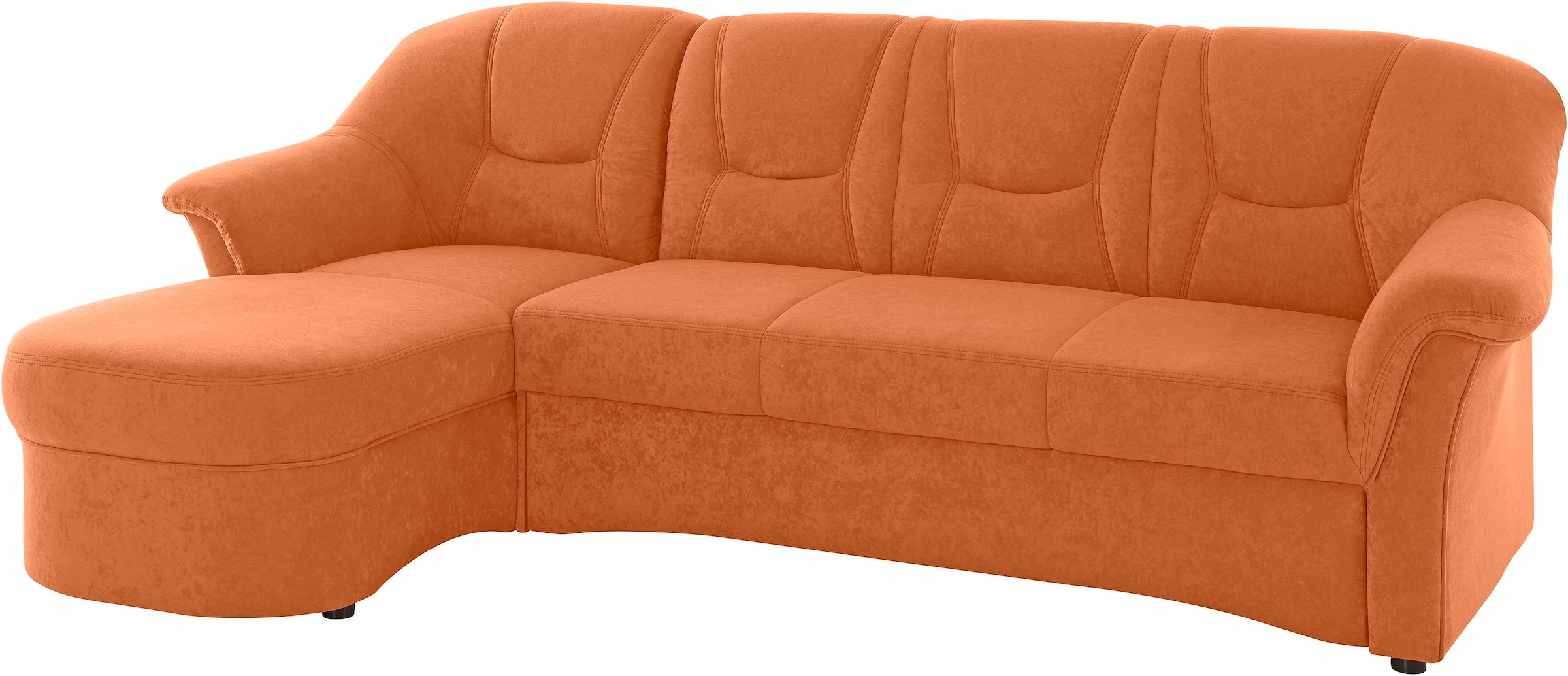 DOMO collection Ecksofa »Sarafina zeitlos und komfortabel, optional mit Federkern,  L-Form« wahlweise mit Bettfunktion