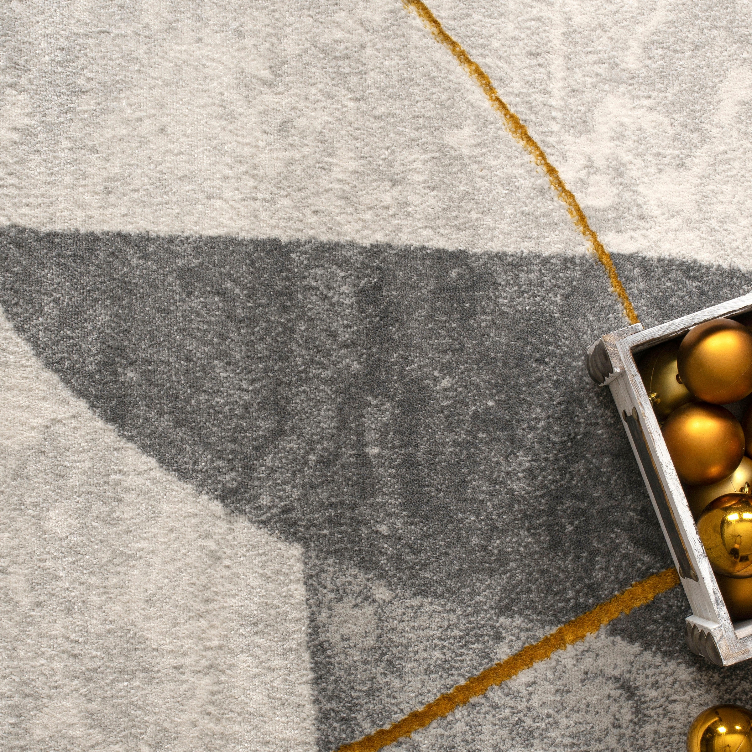 Paco Home Teppich »Tuana 217« rechteckig 15 mm Höhe Kurzflor, modernes 3D-Design, Wohnzimmer