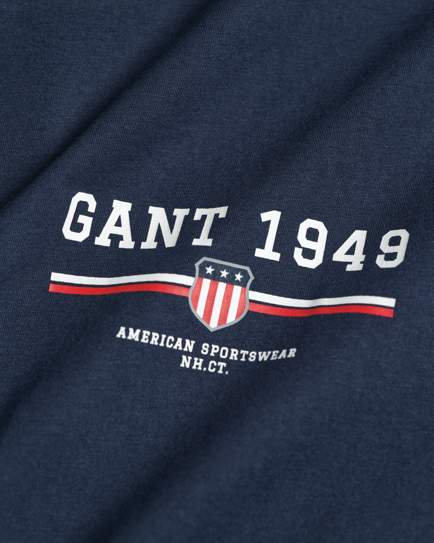 Gant T-Shirt »GRAPHIC SS T-SHIRT«, Print, Rundhals