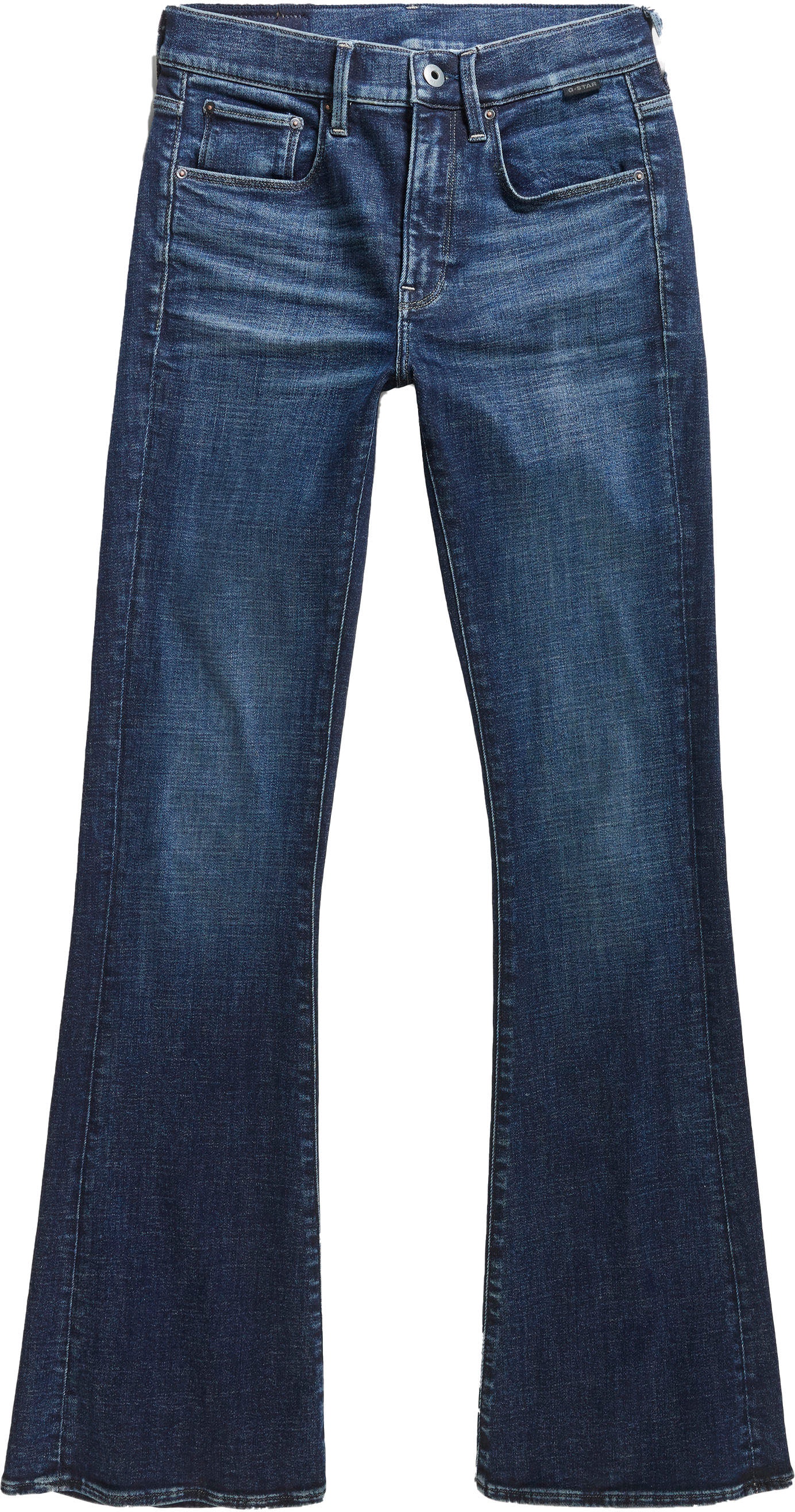 RAW »3301 Flare Jeans«, durch perfekter -Anteil G-Star Elasthan Sitz kaufen versandkostenfrei Bootcut-Jeans ♕
