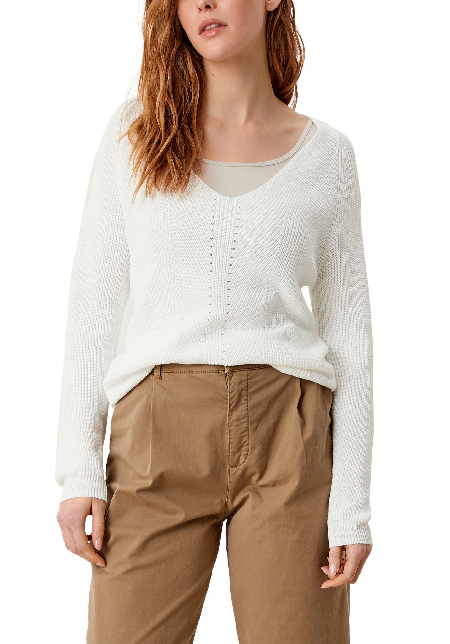 Image of s.Oliver Ajourpullover, im legeren Look bei Ackermann Versand Schweiz