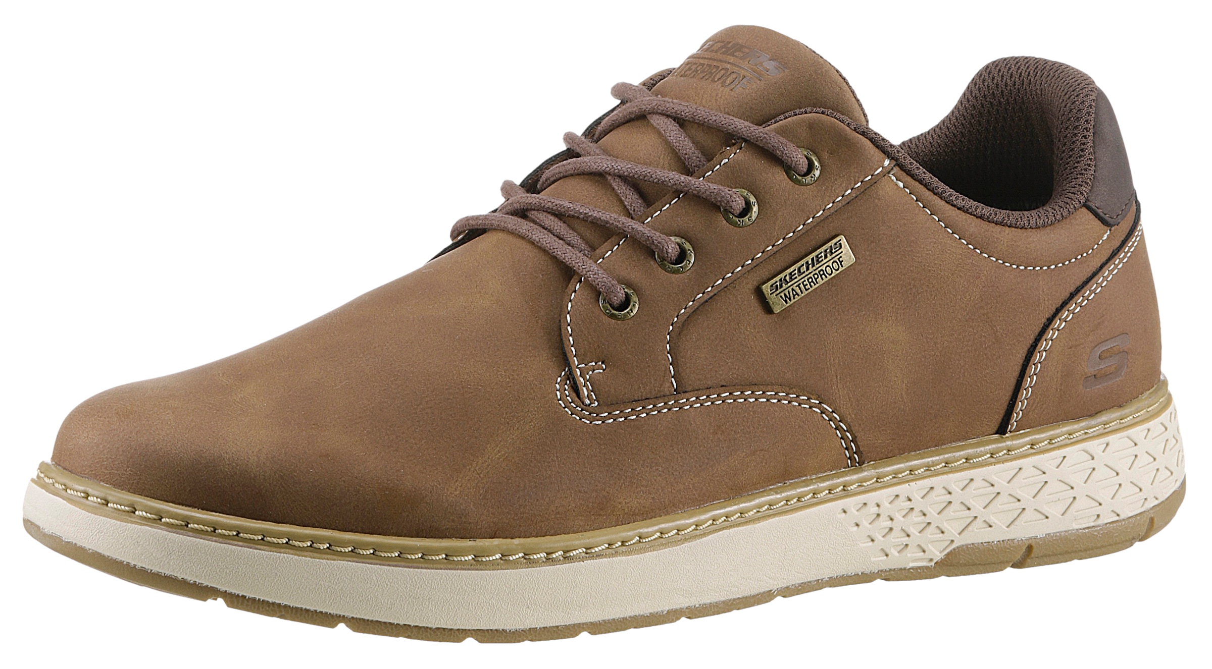 Image of Skechers Schnürschuh "GARLAN", Trekking Schuh, Sneaker, Freizeitschuh mit Kontrastnähten