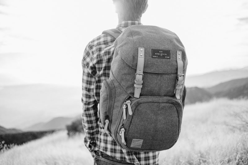 NITRO Laptoprucksack »Weekender«, Reiserucksack mit Laptopfach, Schulrucksack, Wanderrucksack