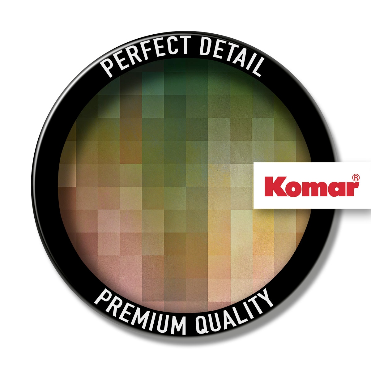 Komar Fototapete »Komar Vlies Fototapete - Paper Pixels - Grösse 200 x 250 cm«, bedruckt