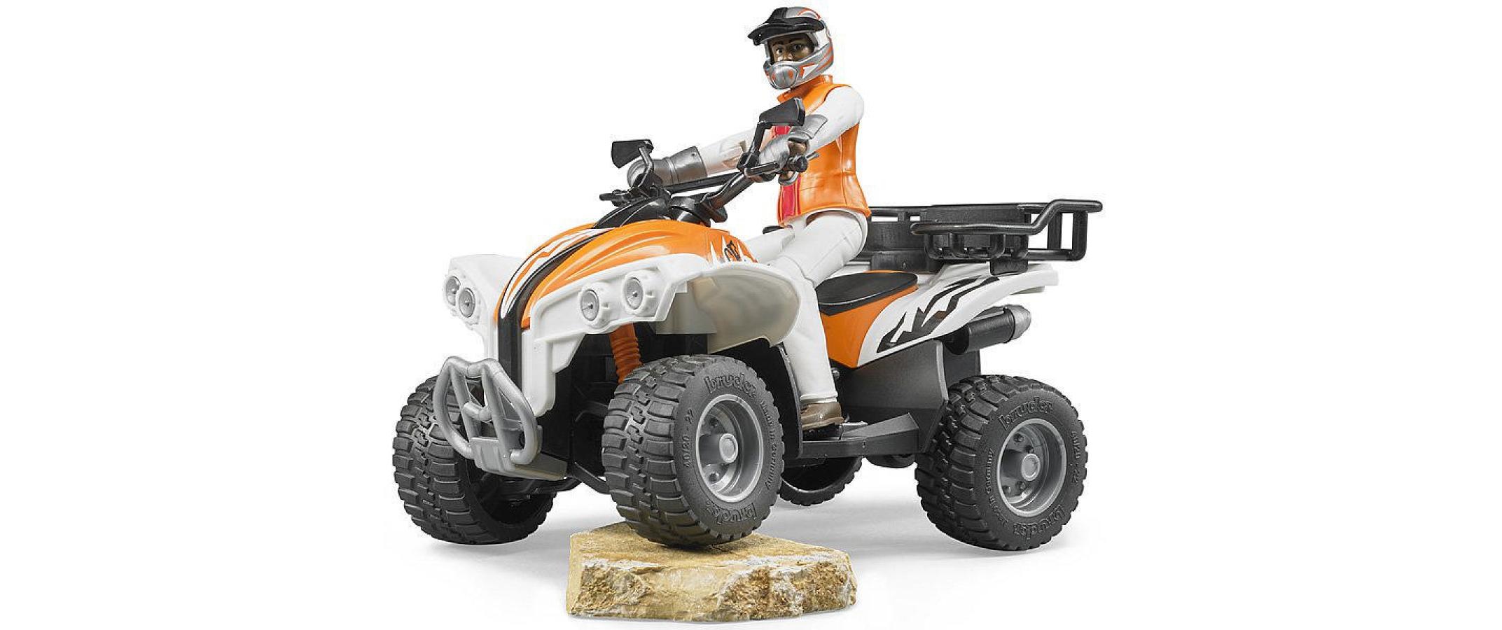 Bruder® Spielzeug-Auto »Figurense-Quad mit Fahrer«
