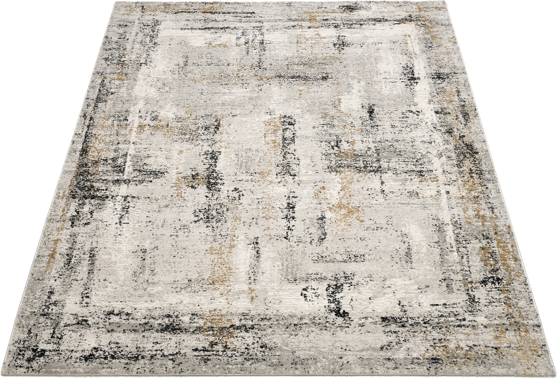 OCI DIE TEPPICHMARKE Teppich »MANCHESTER DELMONT« rechteckig 10 mm Höhe Design Teppich Kurzflor hochwertige Qualität