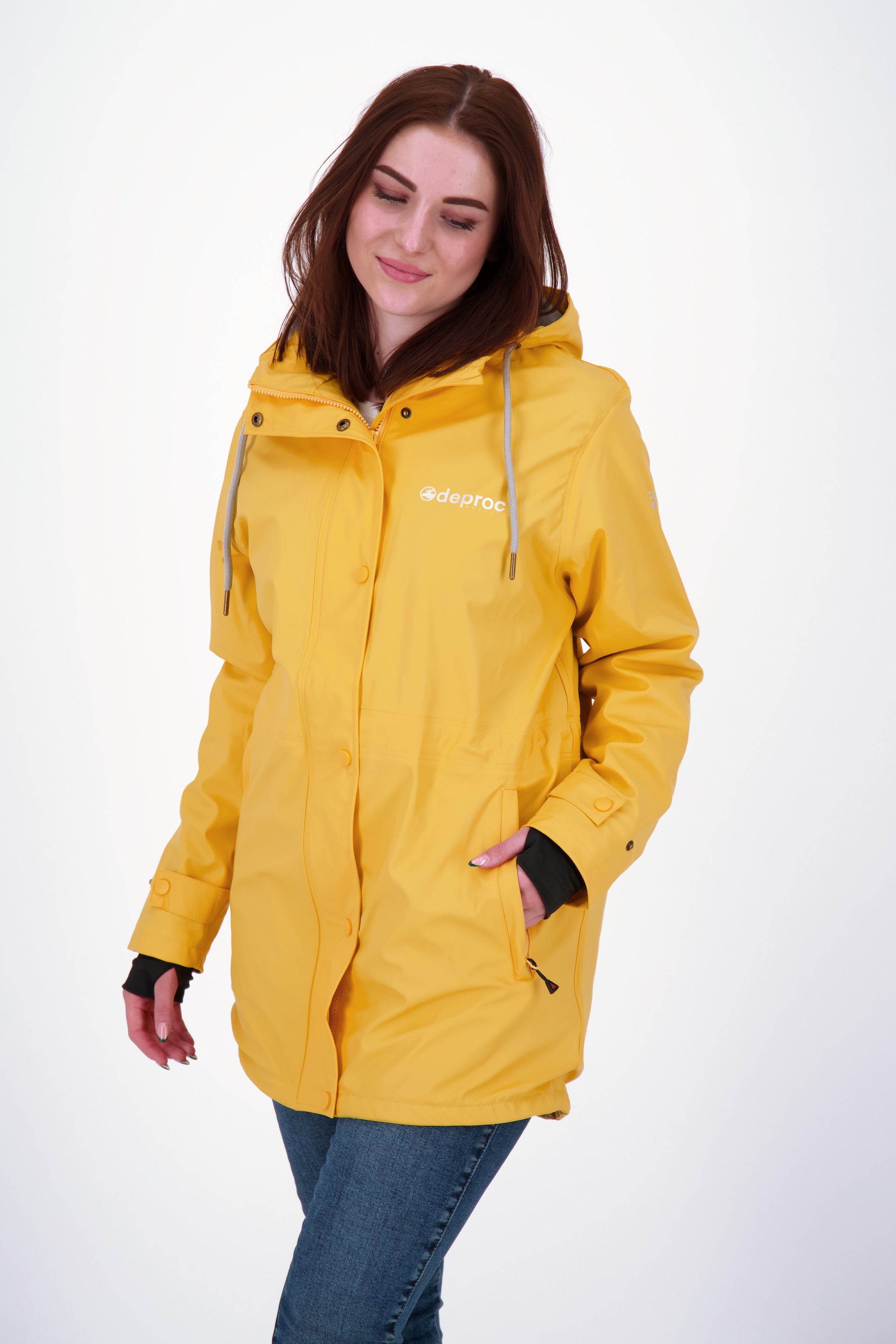 DEPROC Active Regenjacke »Friesennerz NEW ELLESMERE«, auch in Grossen Grössen erhältlich