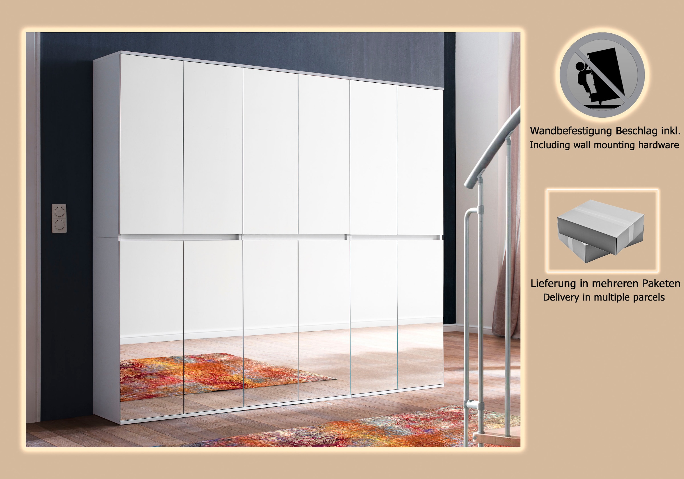 INOSIGN Garderoben-Set »Malcesine« 3 Stk. tlg.