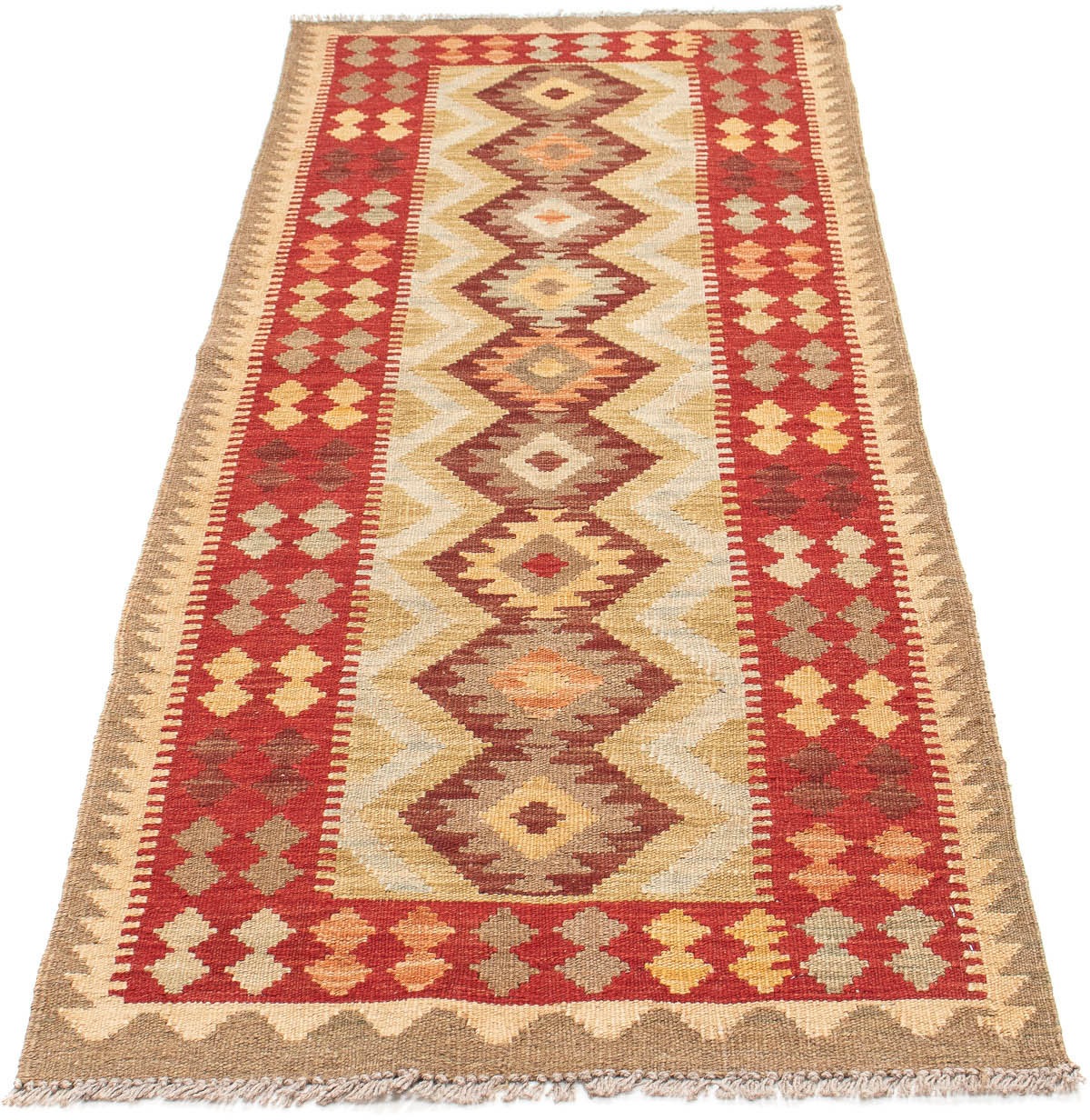 Image of morgenland Läufer »Kelim Maimene Durchgemustert 202 x 65 cm«, rechteckig, 0,5 mm Höhe, Wendeteppich bei Ackermann Versand Schweiz