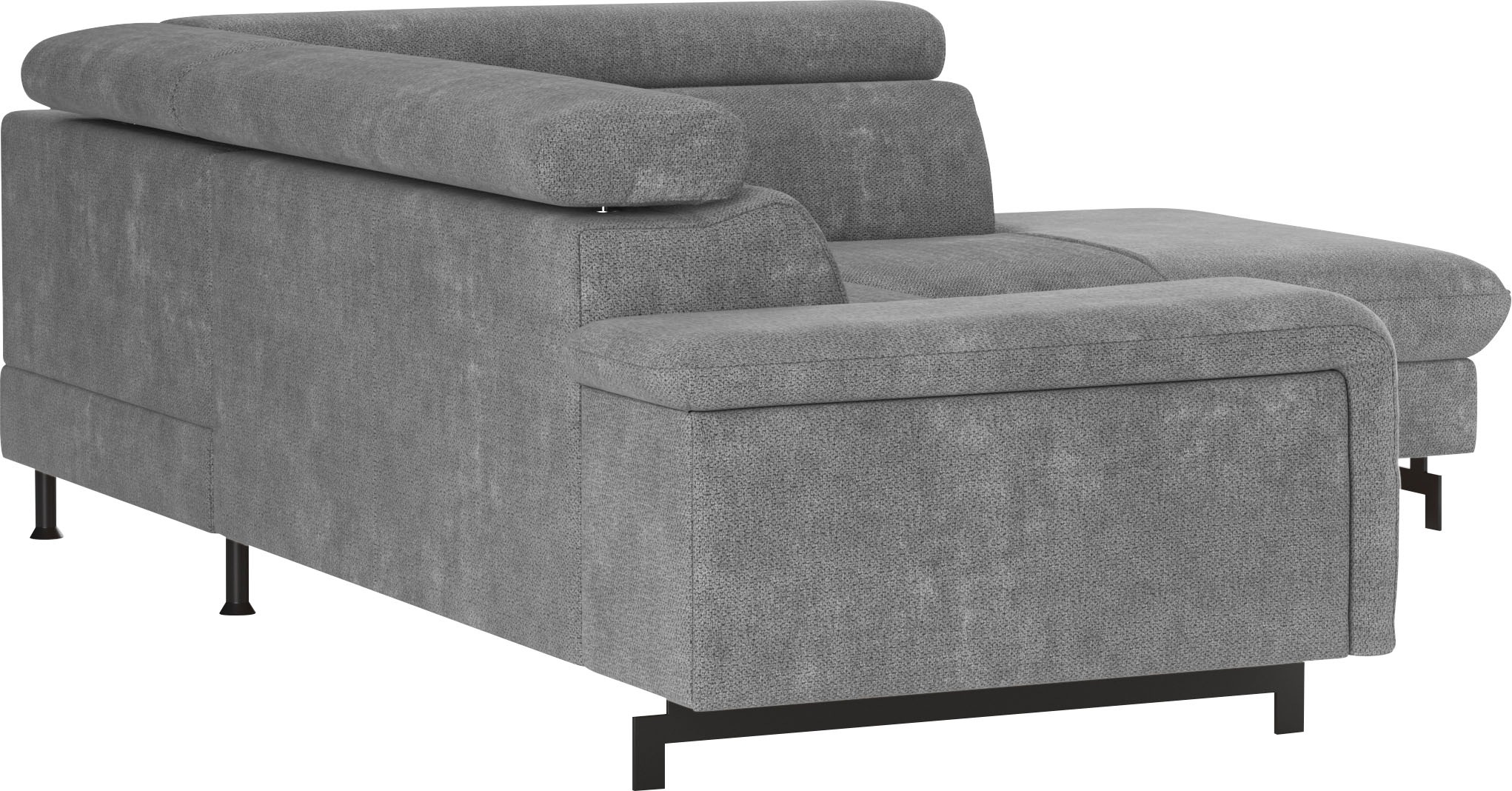 COTTA Ecksofa »Emma L-Form«, mit Kopfteilverstellung, wahlweise mit Bettfunktion & Bettkasten